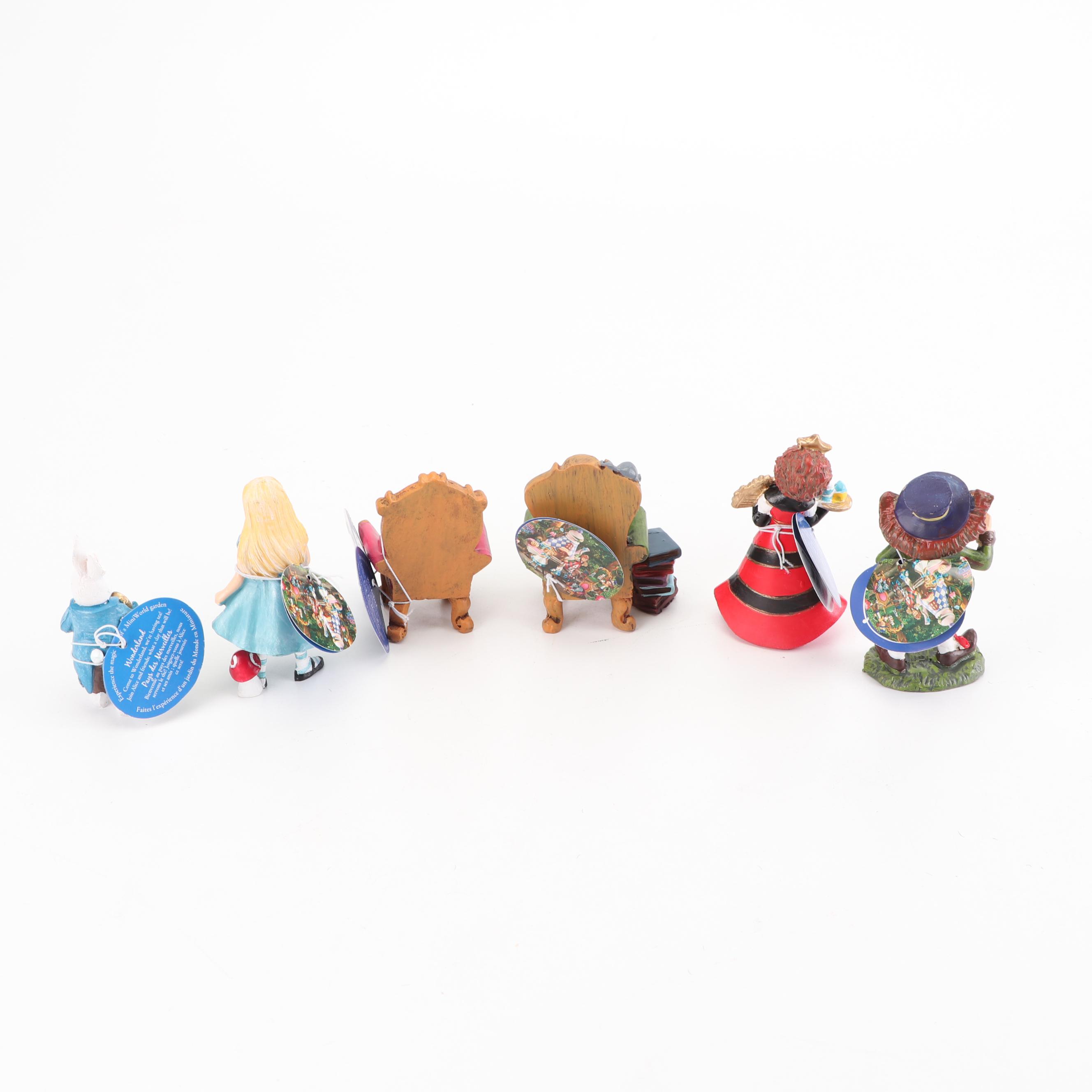 "Alice in Wonderland" Miniature Figurines by Giftcraft