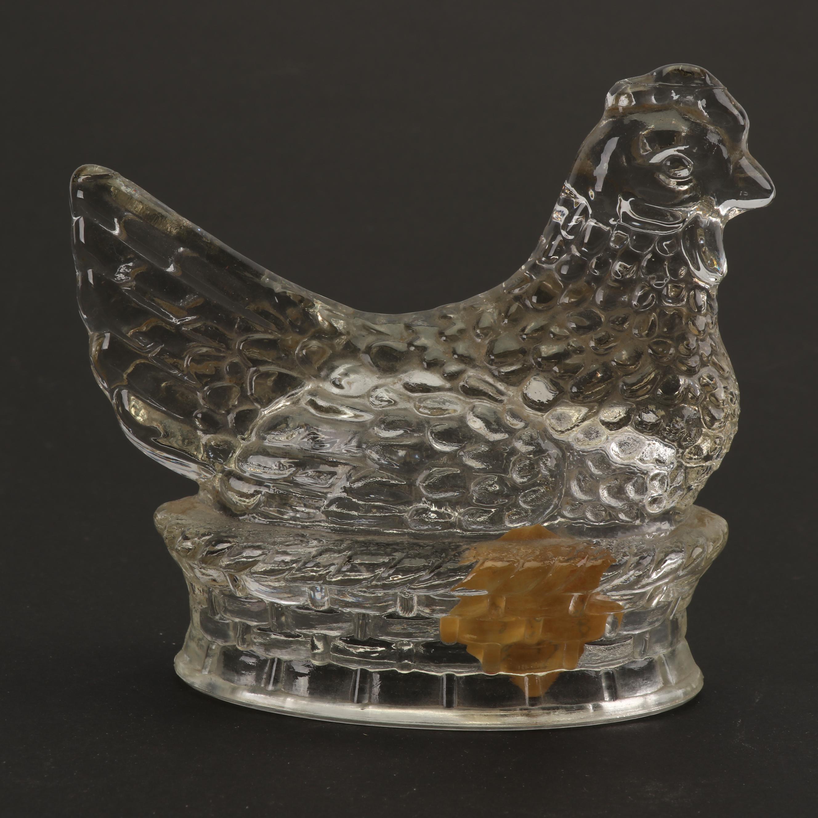 J. H. Millstein Jeanette Glass Rabbit Candy Containers with Others