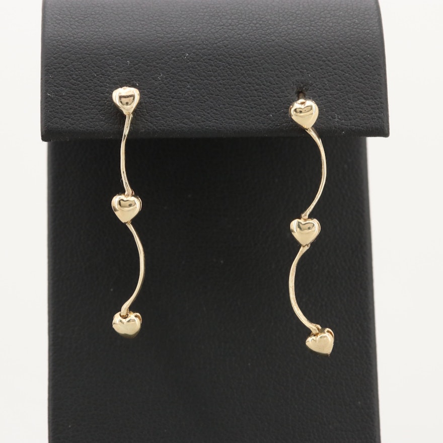 10K Yellow Gold Earrings