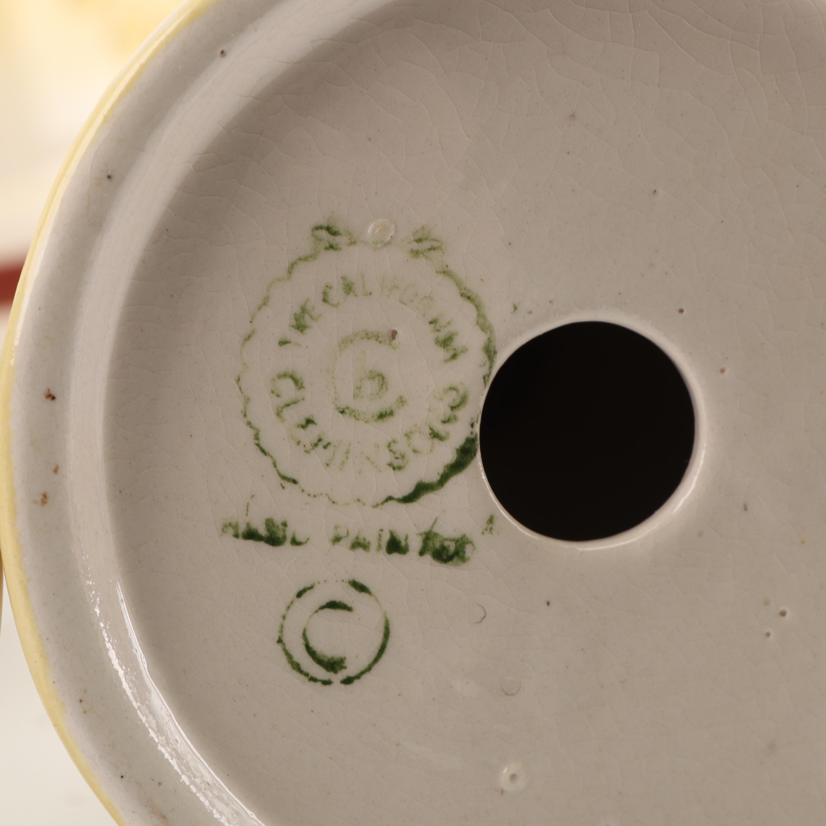 McCoy, Hull, Edwin M. Knowles, and Cleminsons Ceramic Pieces, Mid-Century