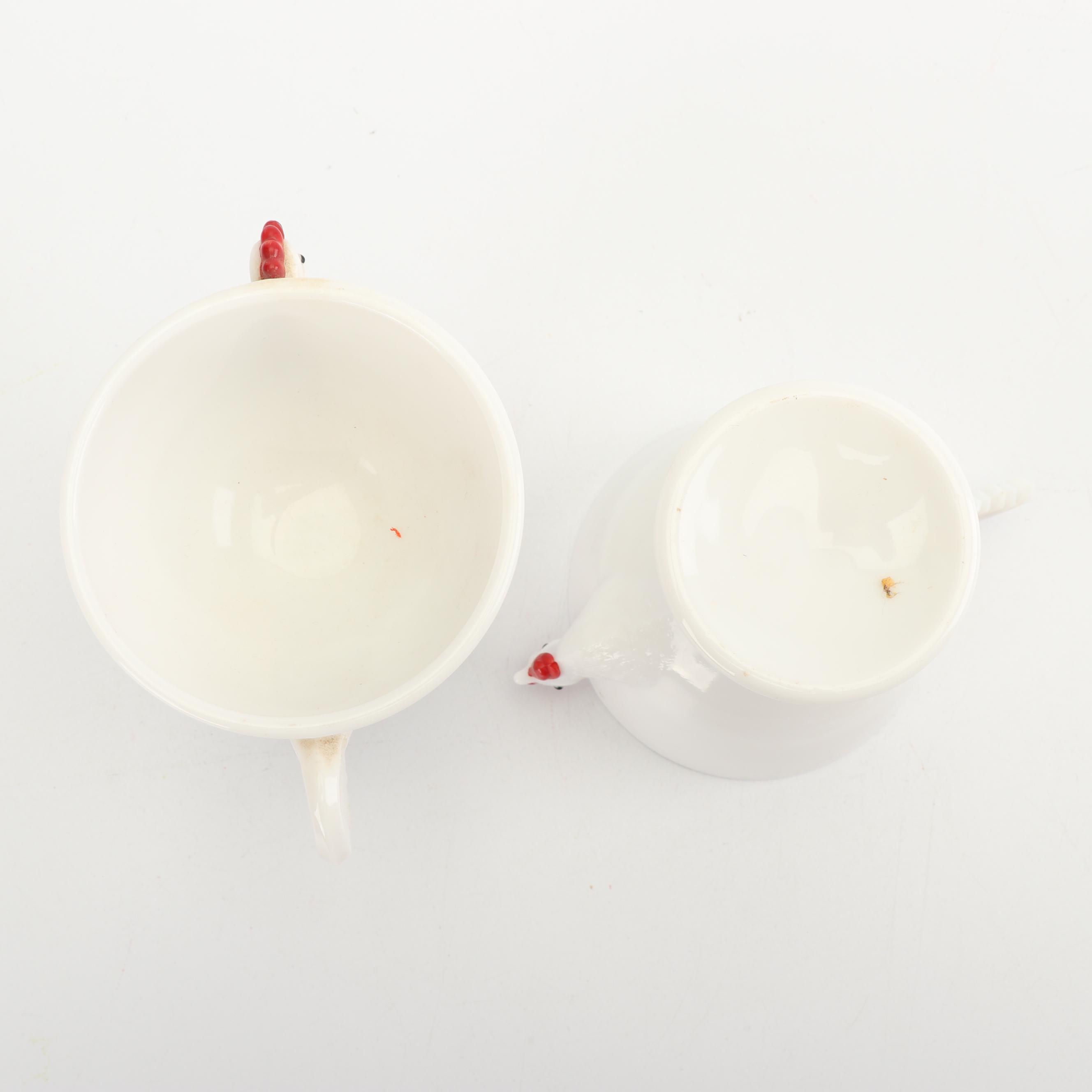 Vintage Milk Glass Custard Cups, Mixing Bowls and Spice Jars with Rack