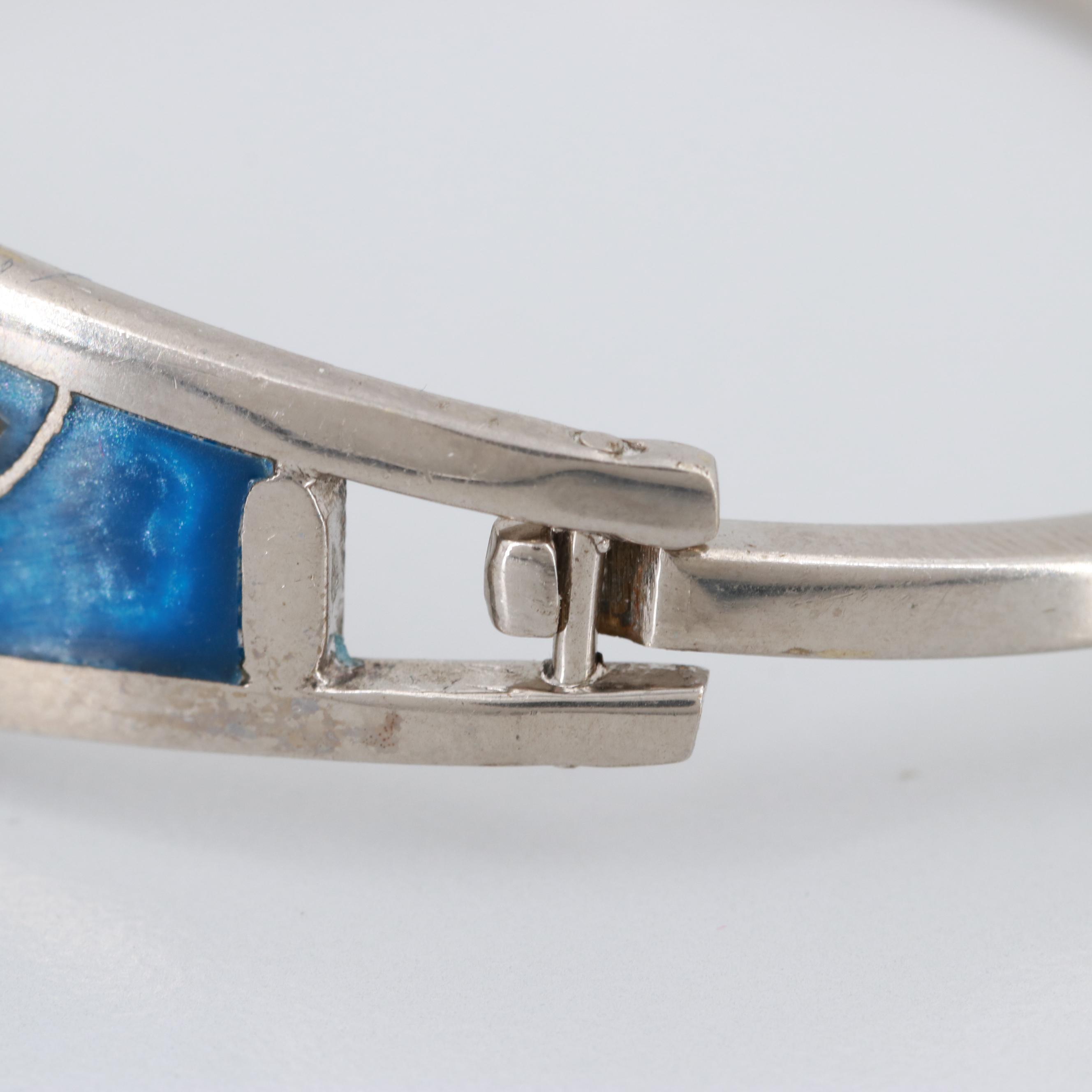 Gold Tone Mother of Pearl and Resin Bracelet