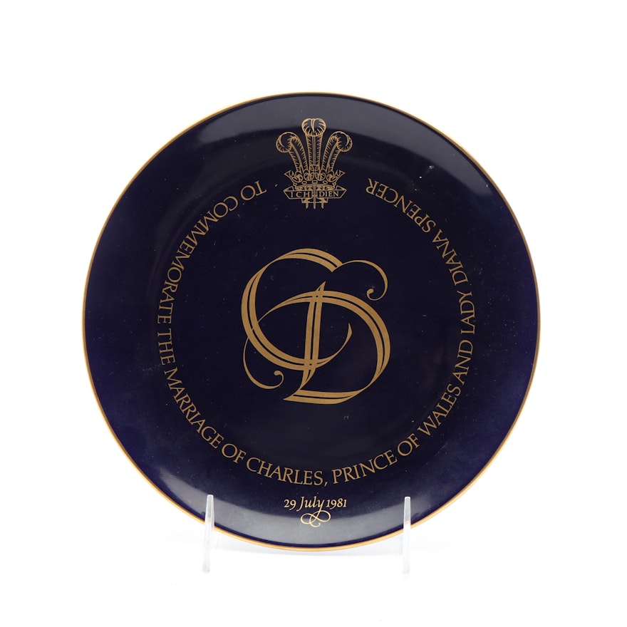 Limited Edition Charles and Diana Royal Wedding Commemorative Plate