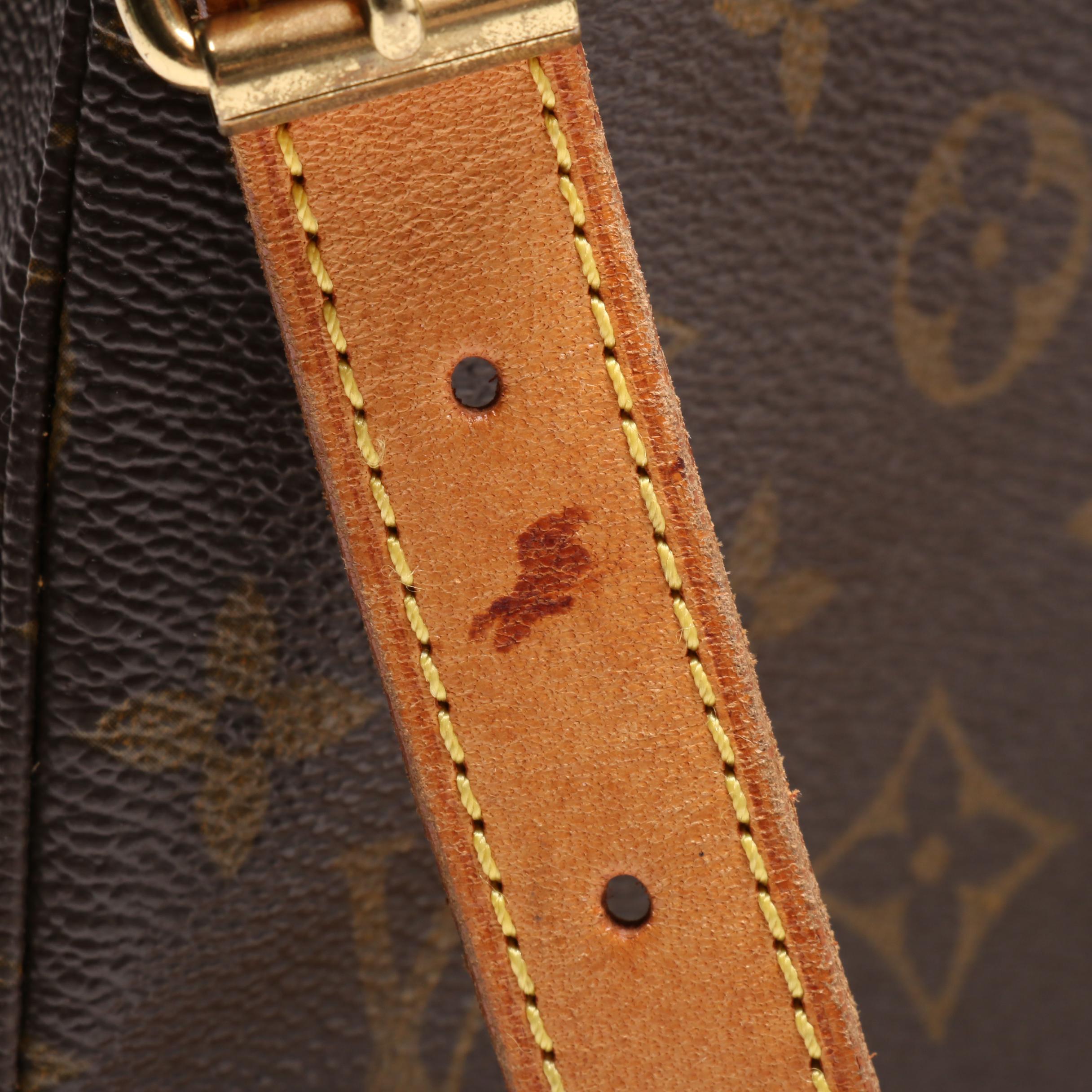 1997 Louis Vuitton Paris Monogram Canvas Boulogne Bag, Made in France