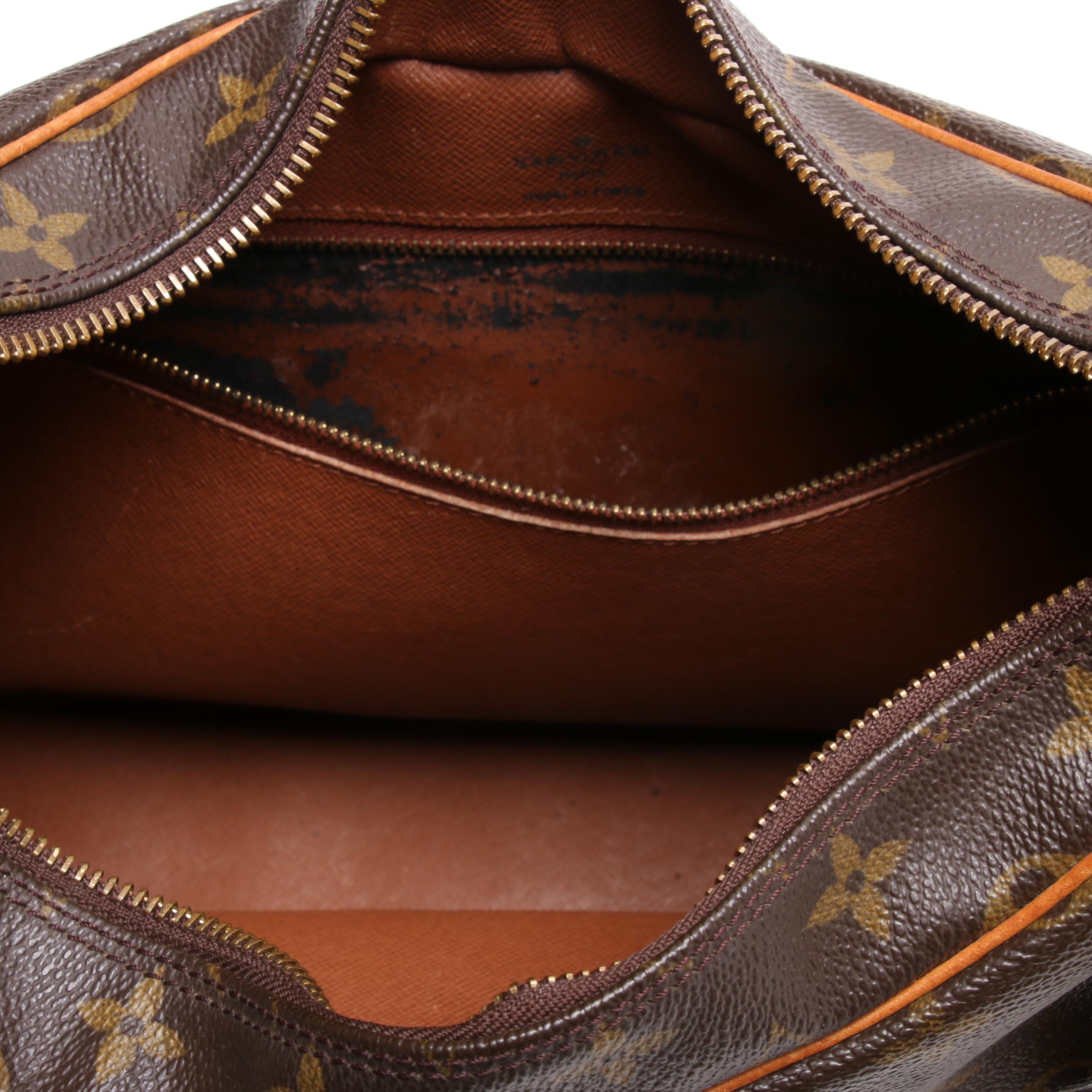 1997 Louis Vuitton Paris Monogram Canvas Boulogne Bag, Made in France