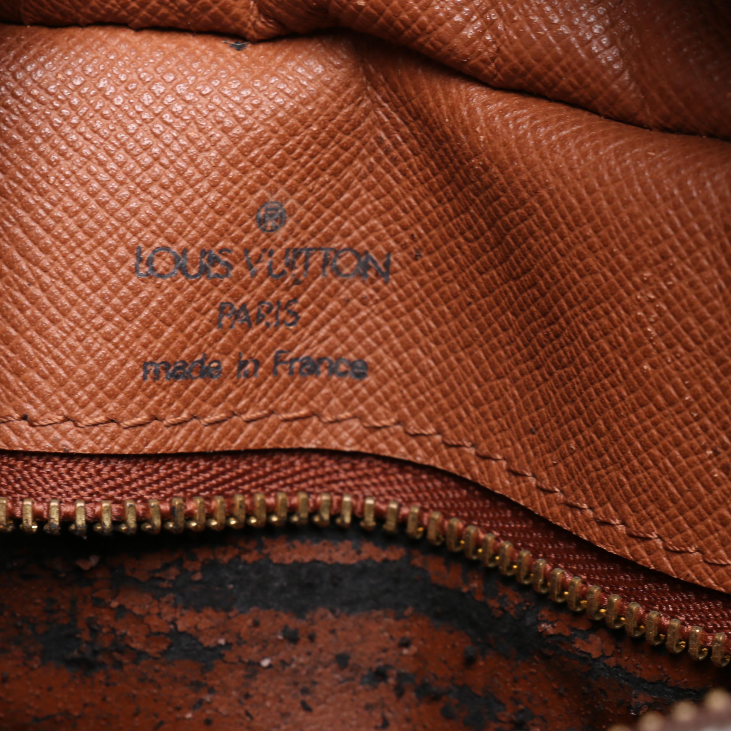 1997 Louis Vuitton Paris Monogram Canvas Boulogne Bag, Made in France