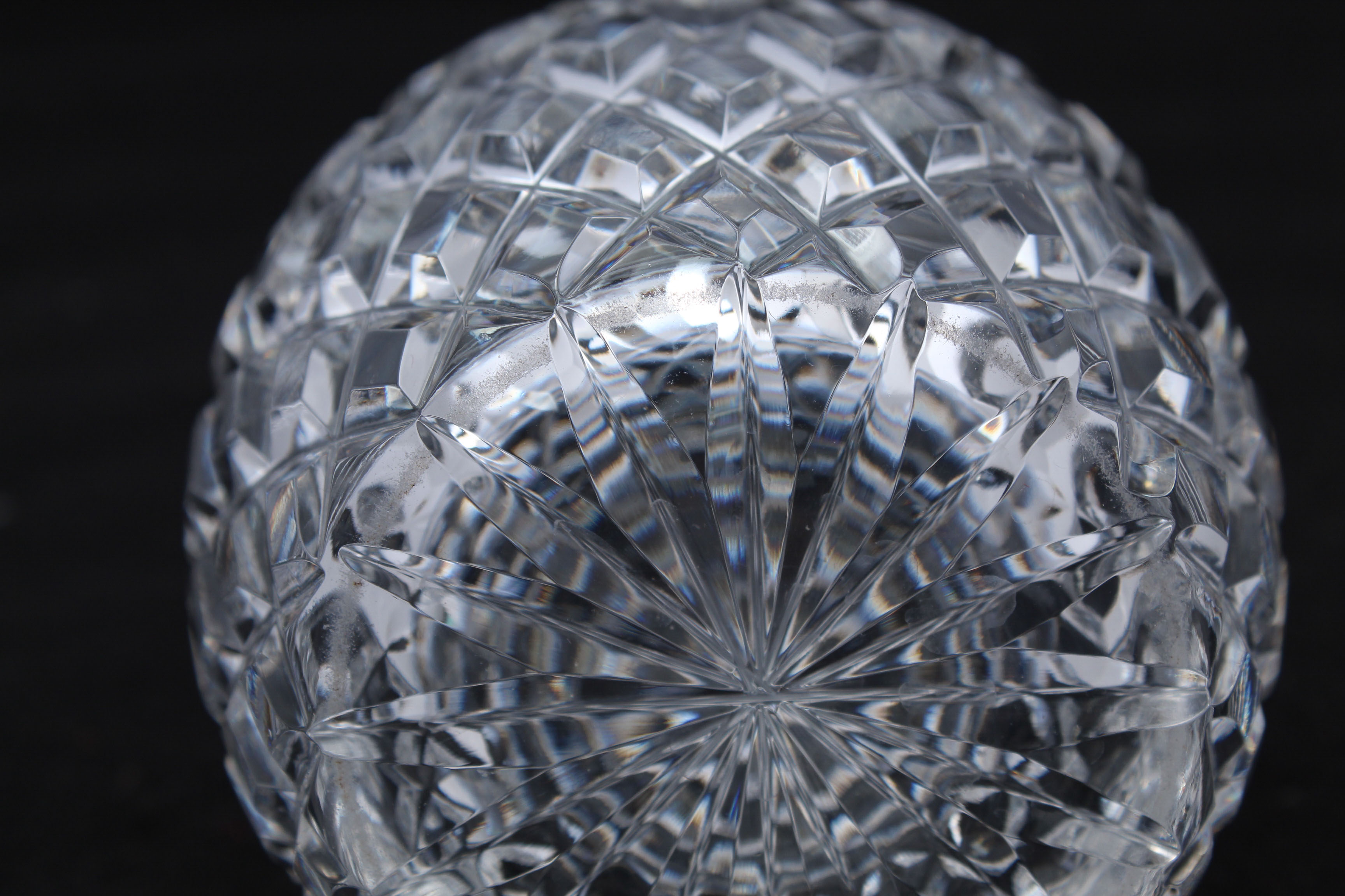 Waterford Crystal Decanter, Vases and Muffineer