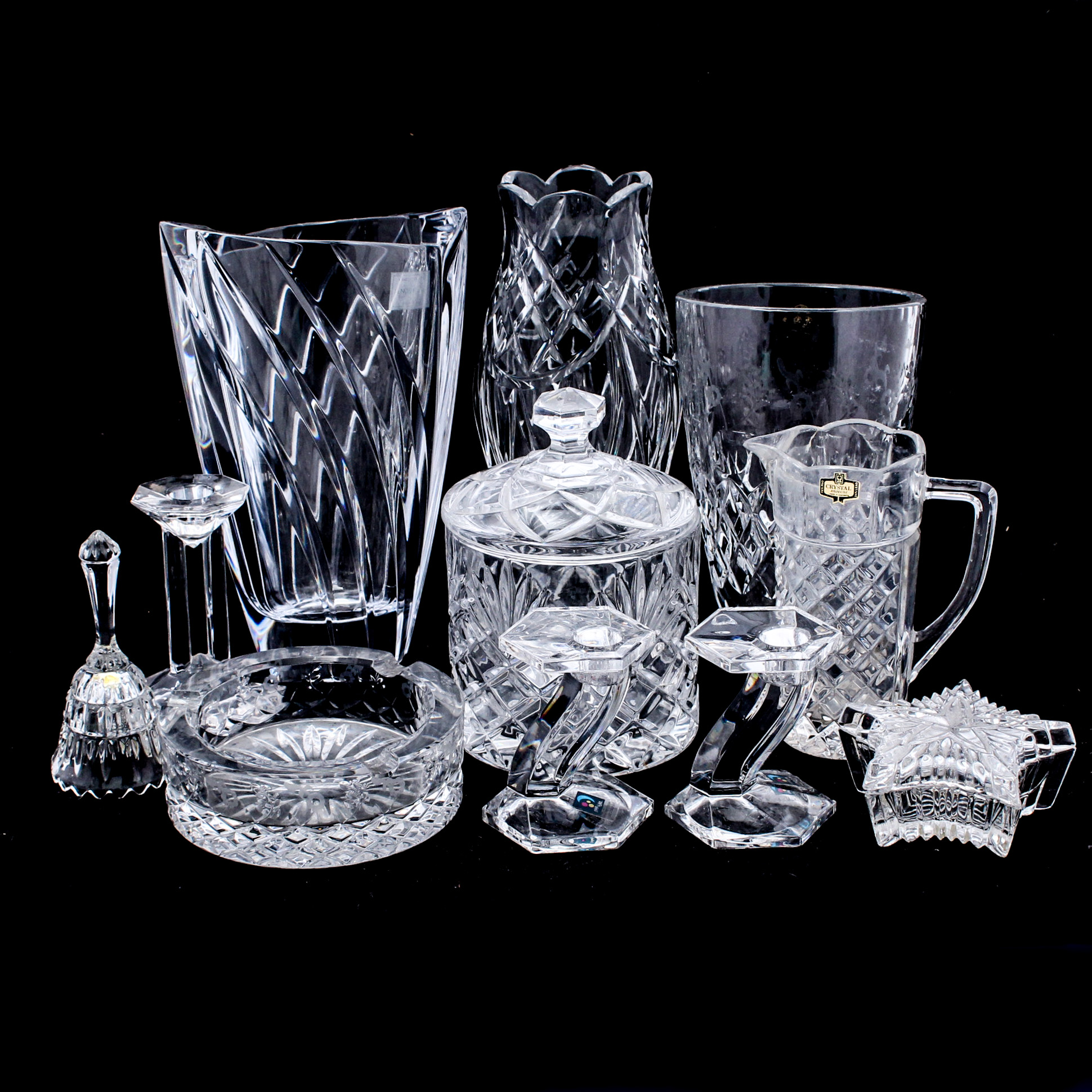 Crystal Accessories Featuring Lenox, Rogaska, Marc Aurel, Zajecar