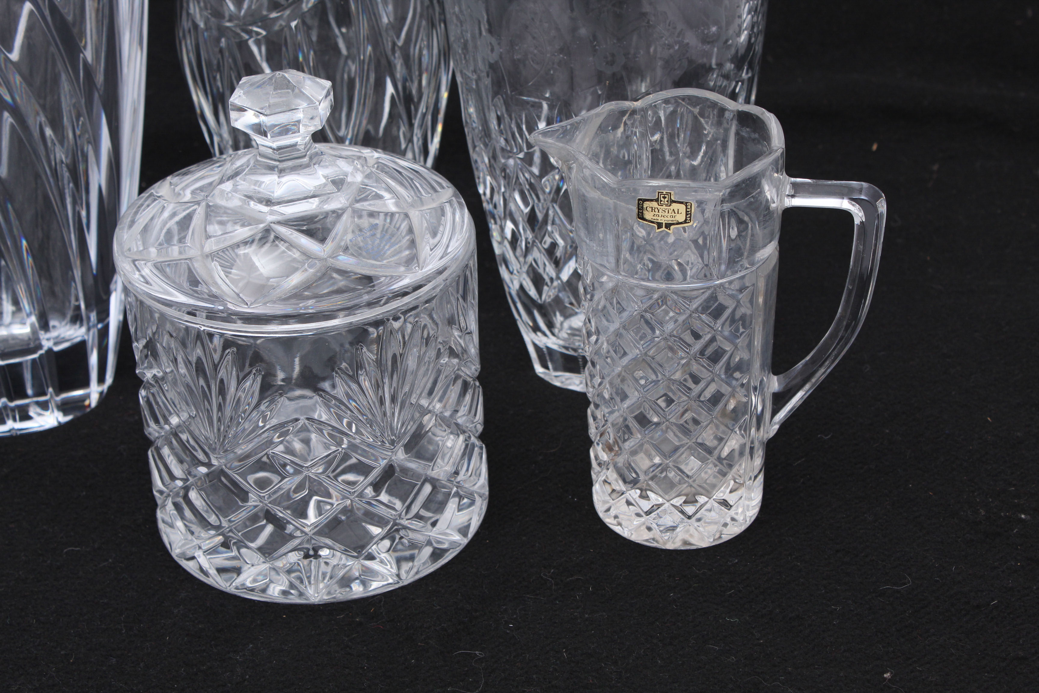 Crystal Accessories Featuring Lenox, Rogaska, Marc Aurel, Zajecar