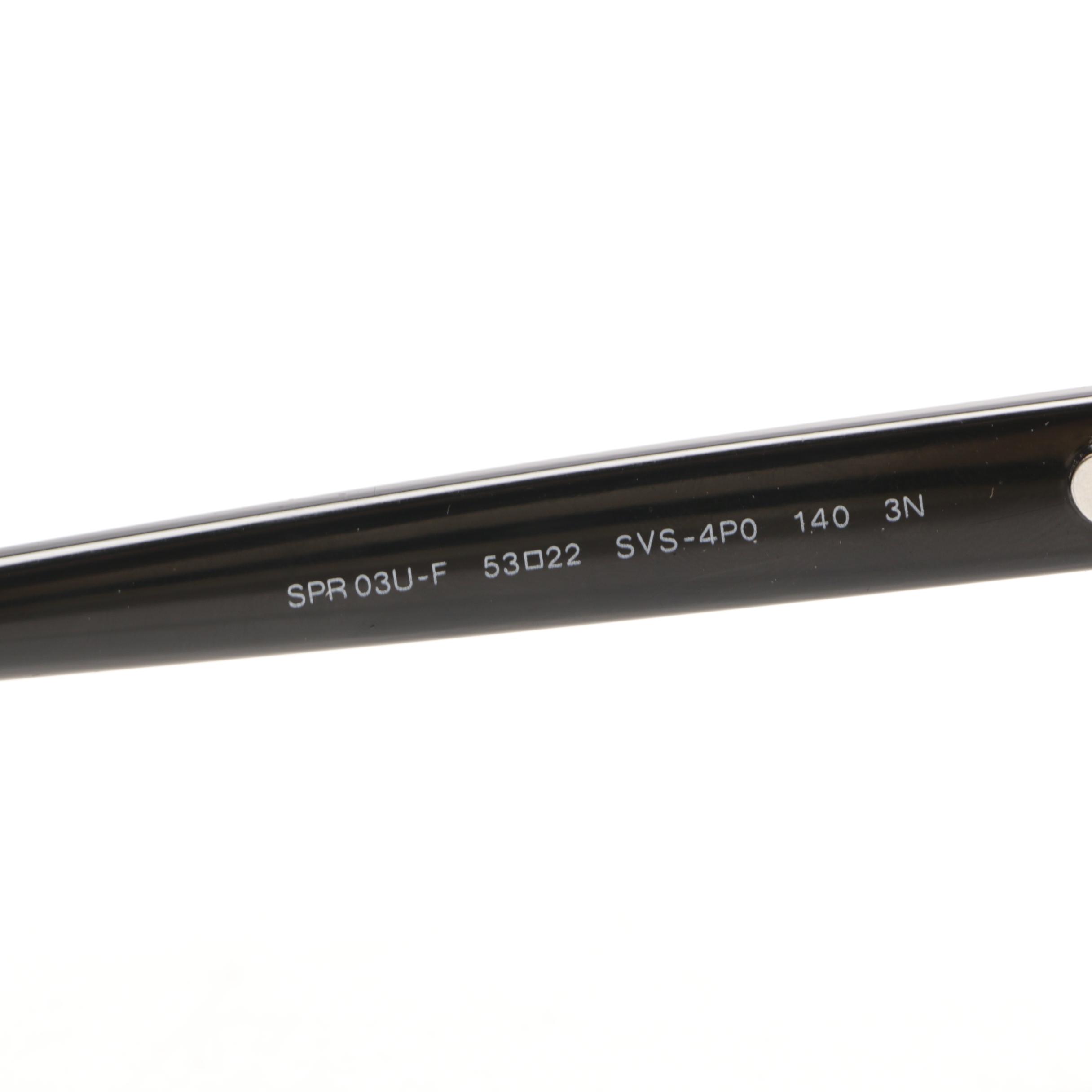 Prada Colorblock Cat Eye Sunglasses with Case