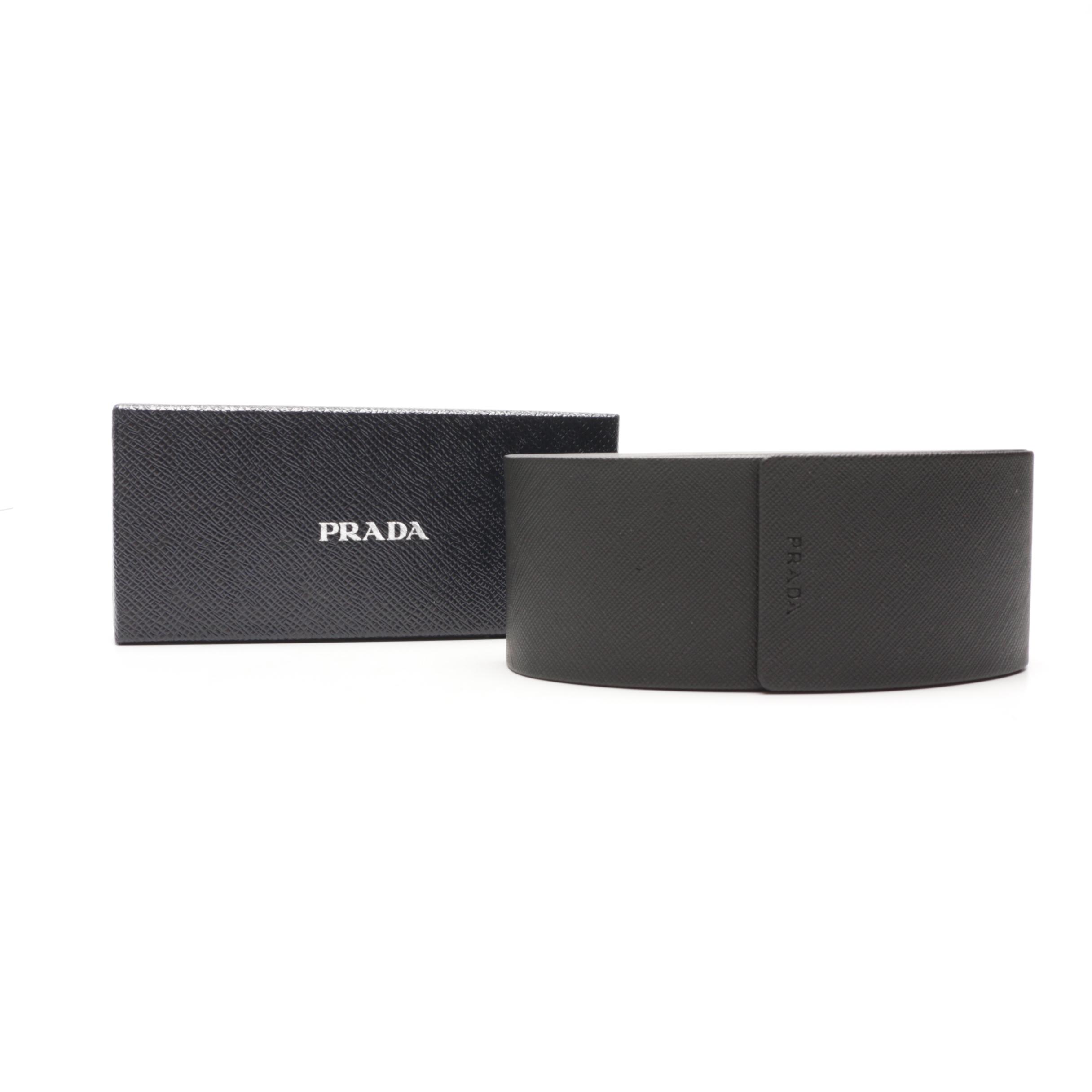 Prada Colorblock Cat Eye Sunglasses with Case