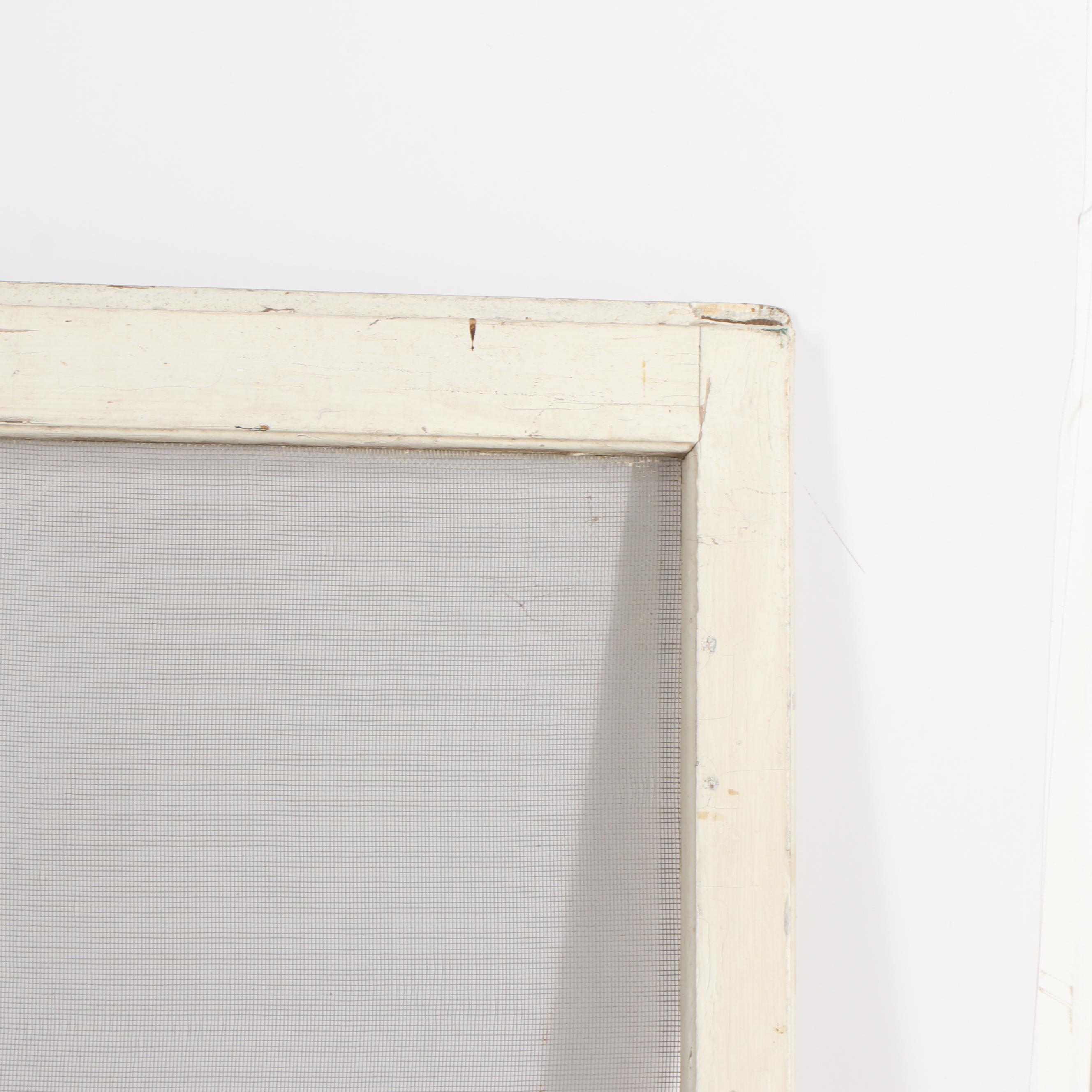 Screened Window Panels