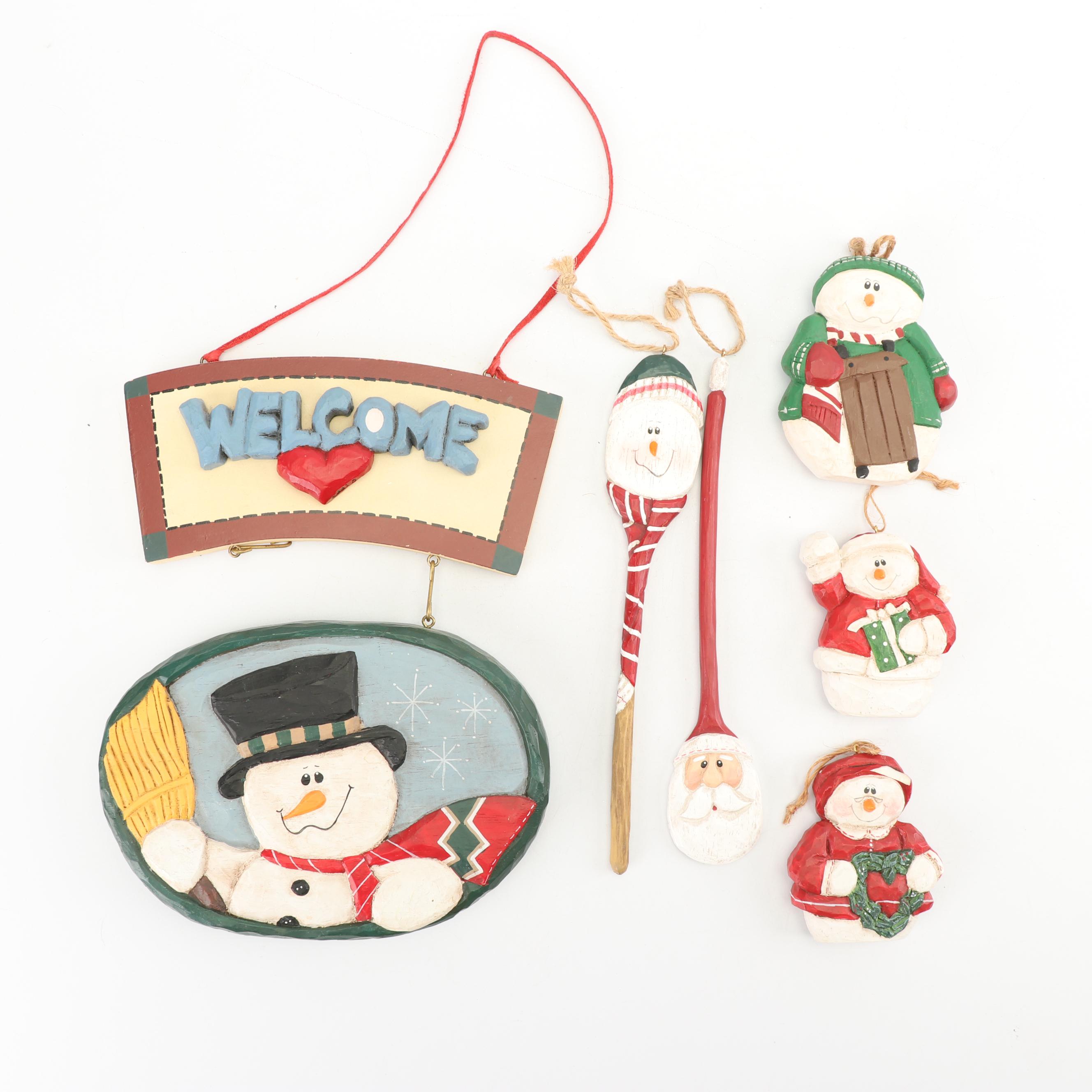 Christmas Ornaments and Table Decor