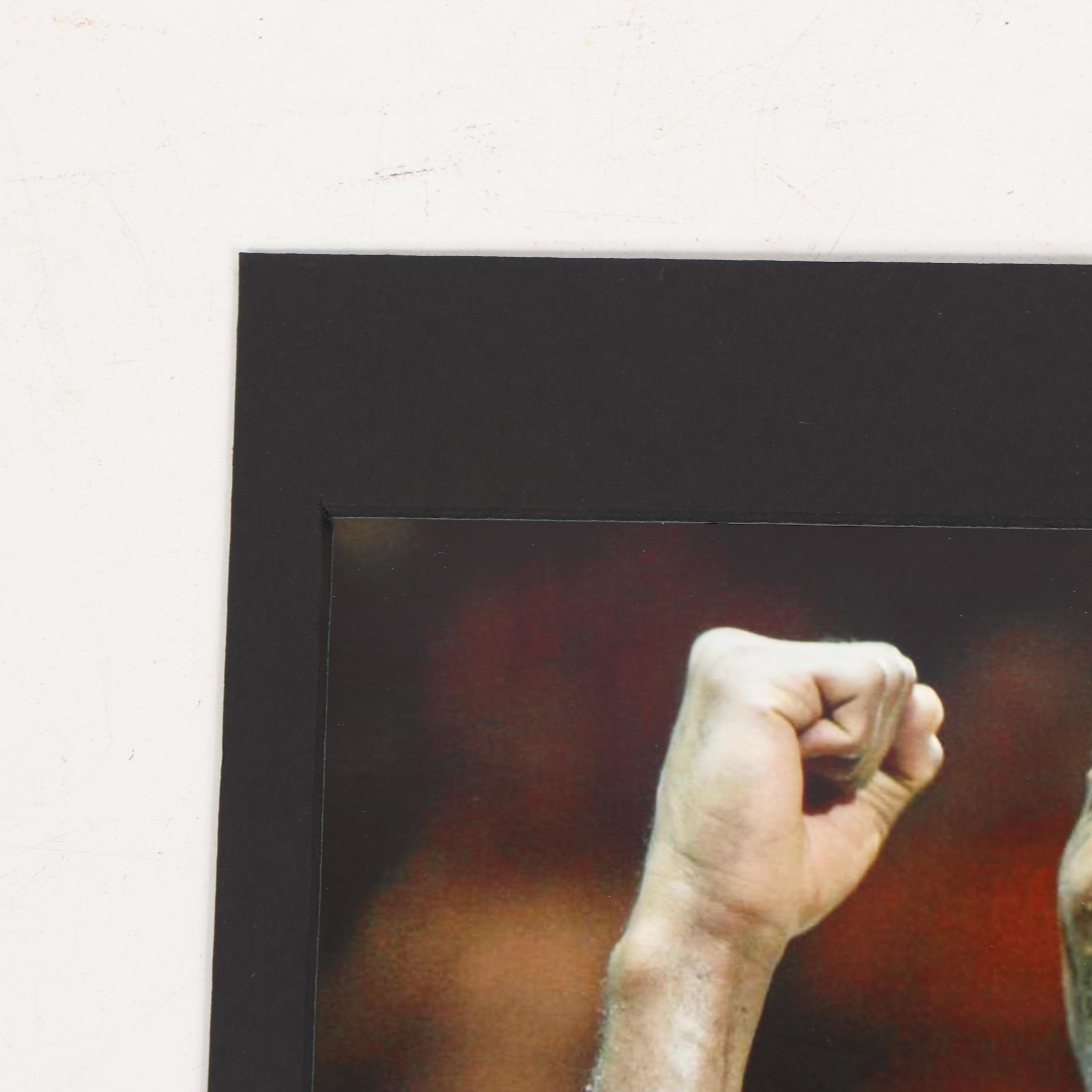 David Robinson Autographed Business Card with Photo - JSA COA