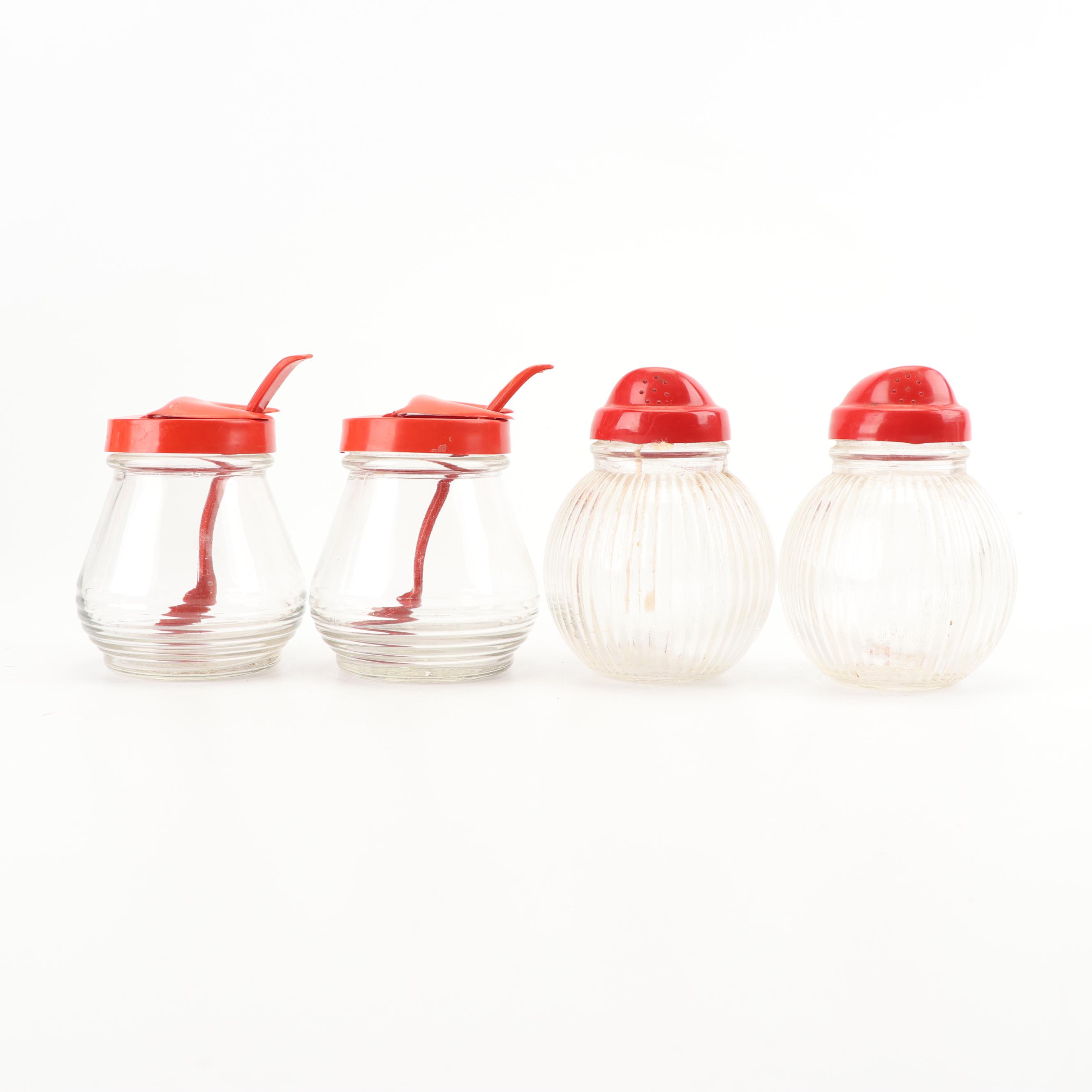 Hazel-Atlas and Federal Practical Housewares Kitchen Accessories, Mid-Century