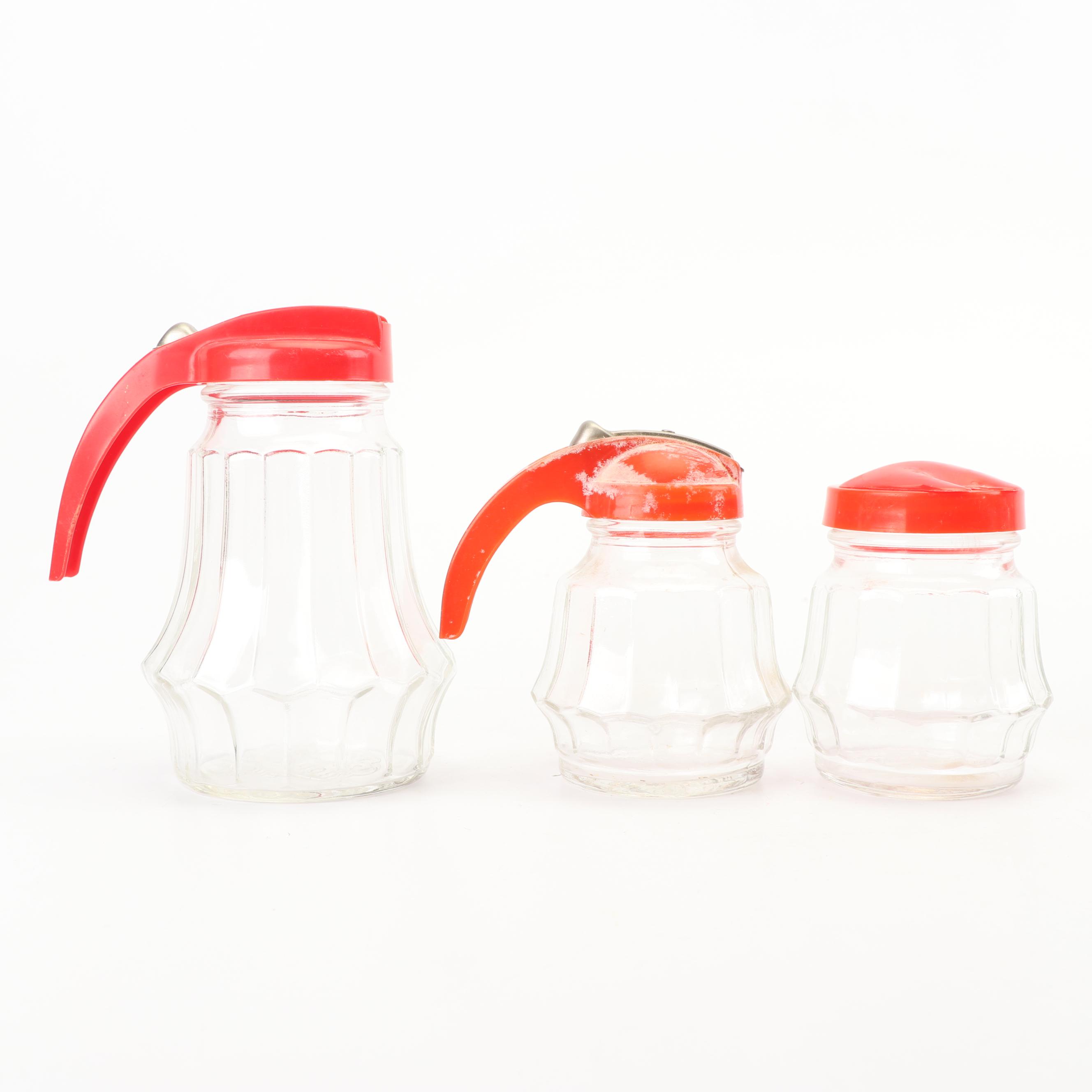 Hazel-Atlas and Federal Practical Housewares Kitchen Accessories, Mid-Century