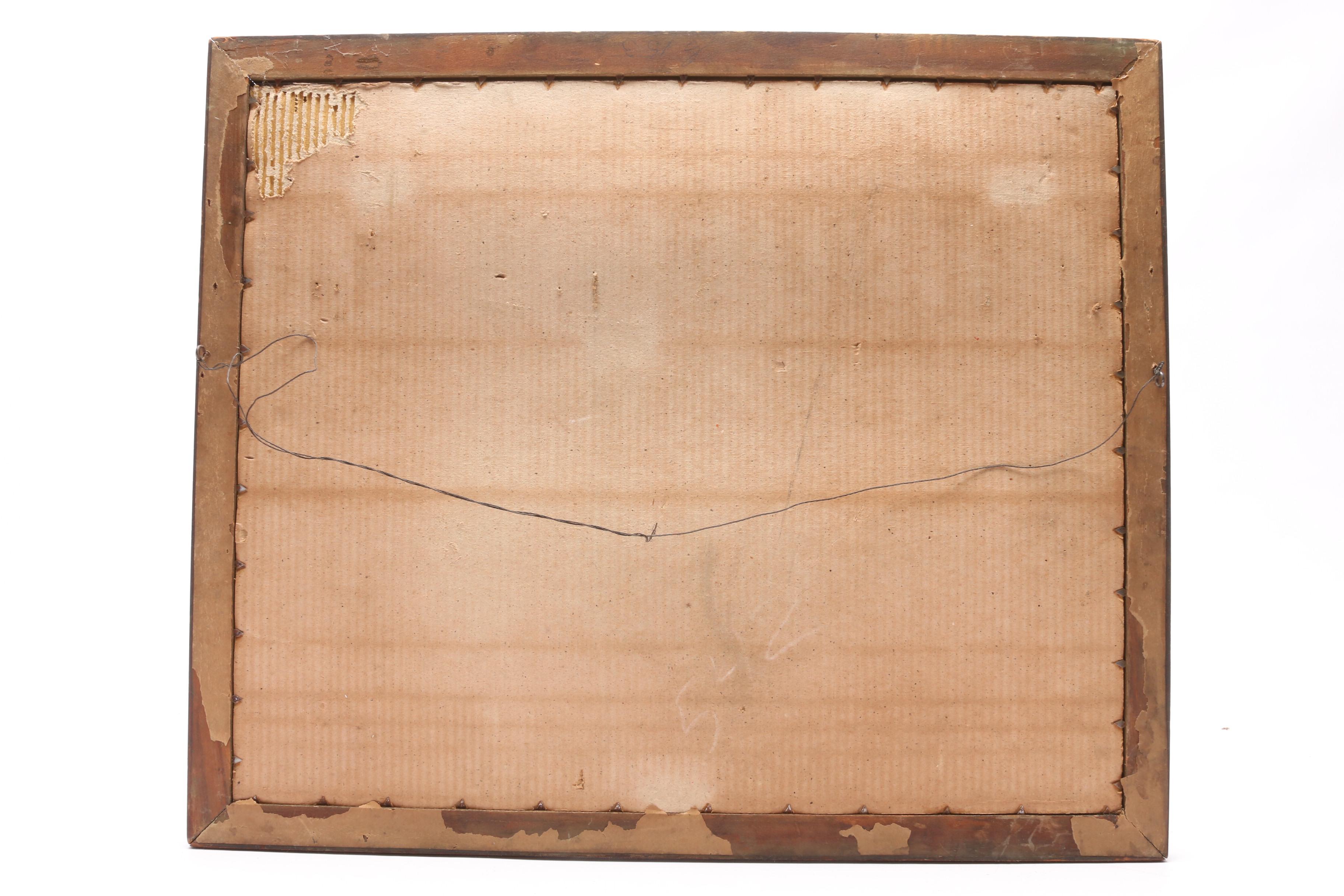 Offset Lithograph after Richard Kruger of Jesus on the Cross in Pastoral Landsca