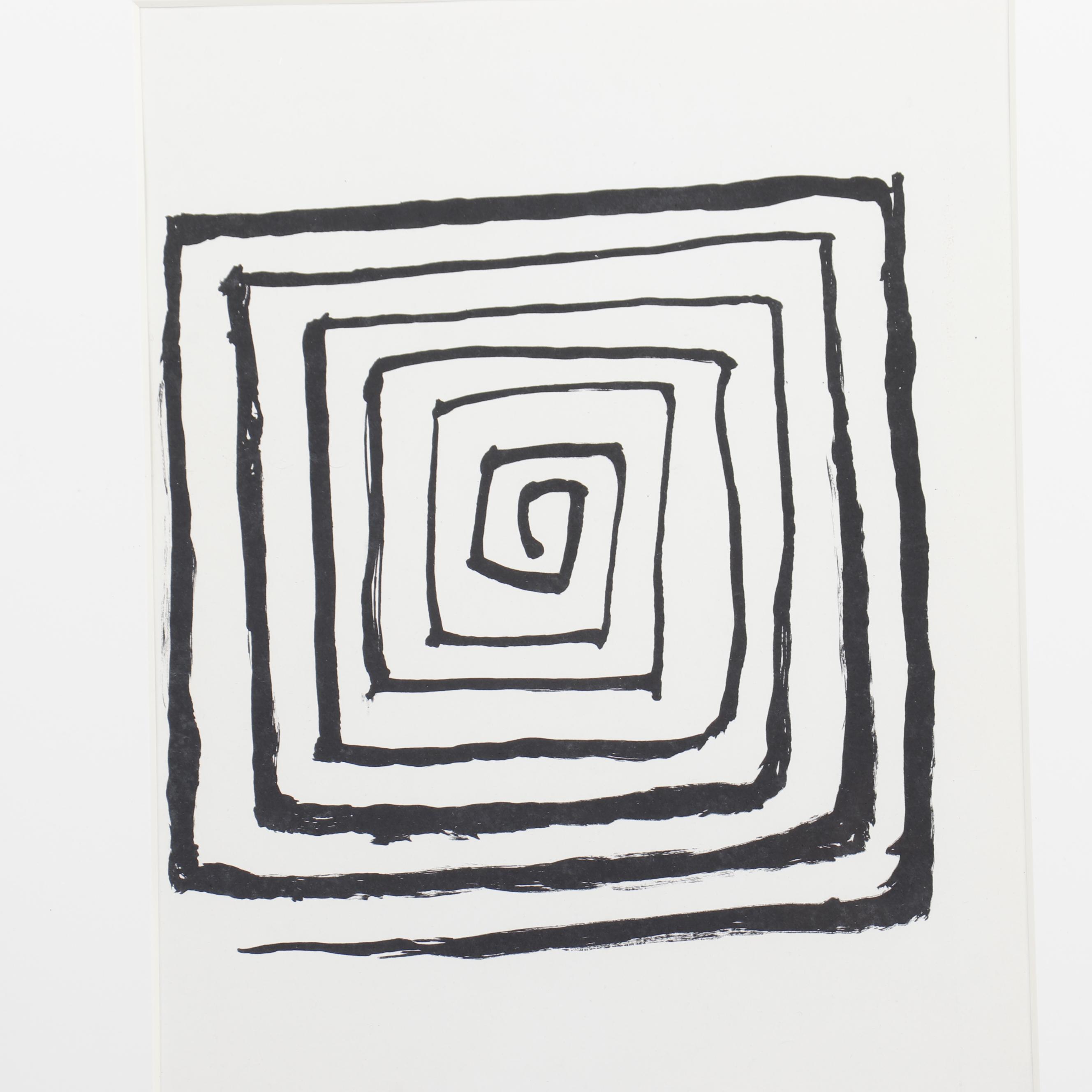 Alexander Calder Lithograph for "Derrière le Miroir"