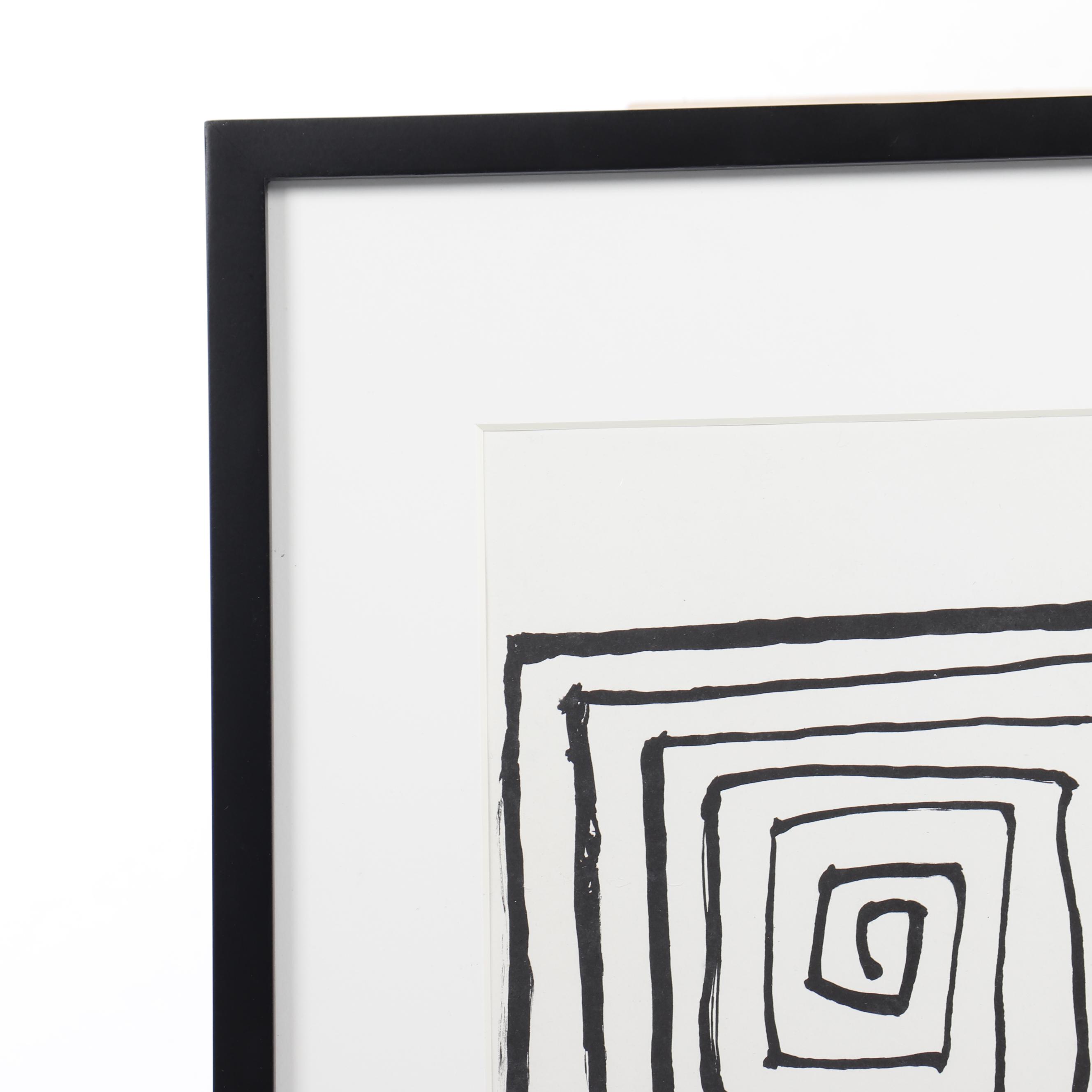 Alexander Calder Lithograph for "Derrière le Miroir"