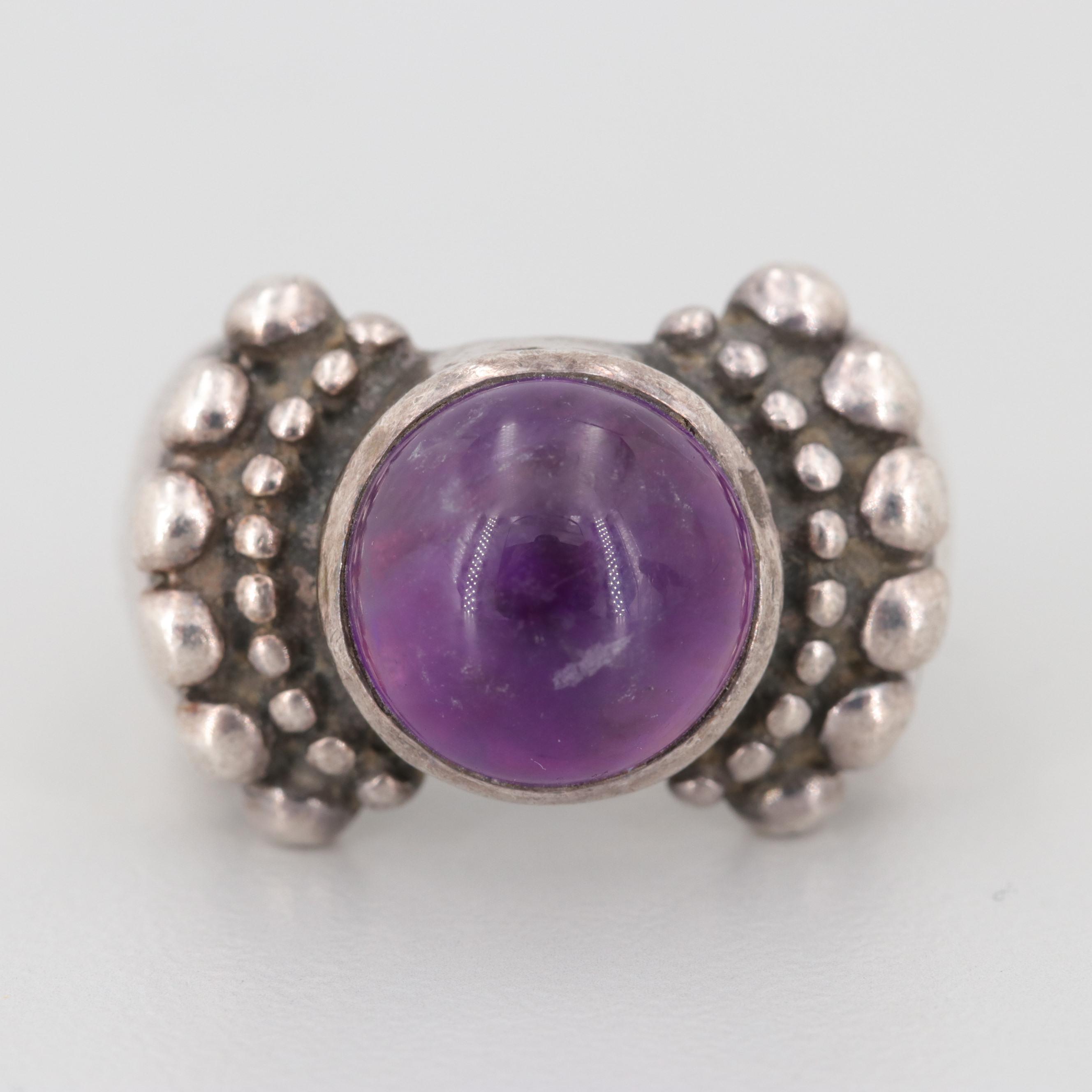 Sterling Silver Amethyst Ring