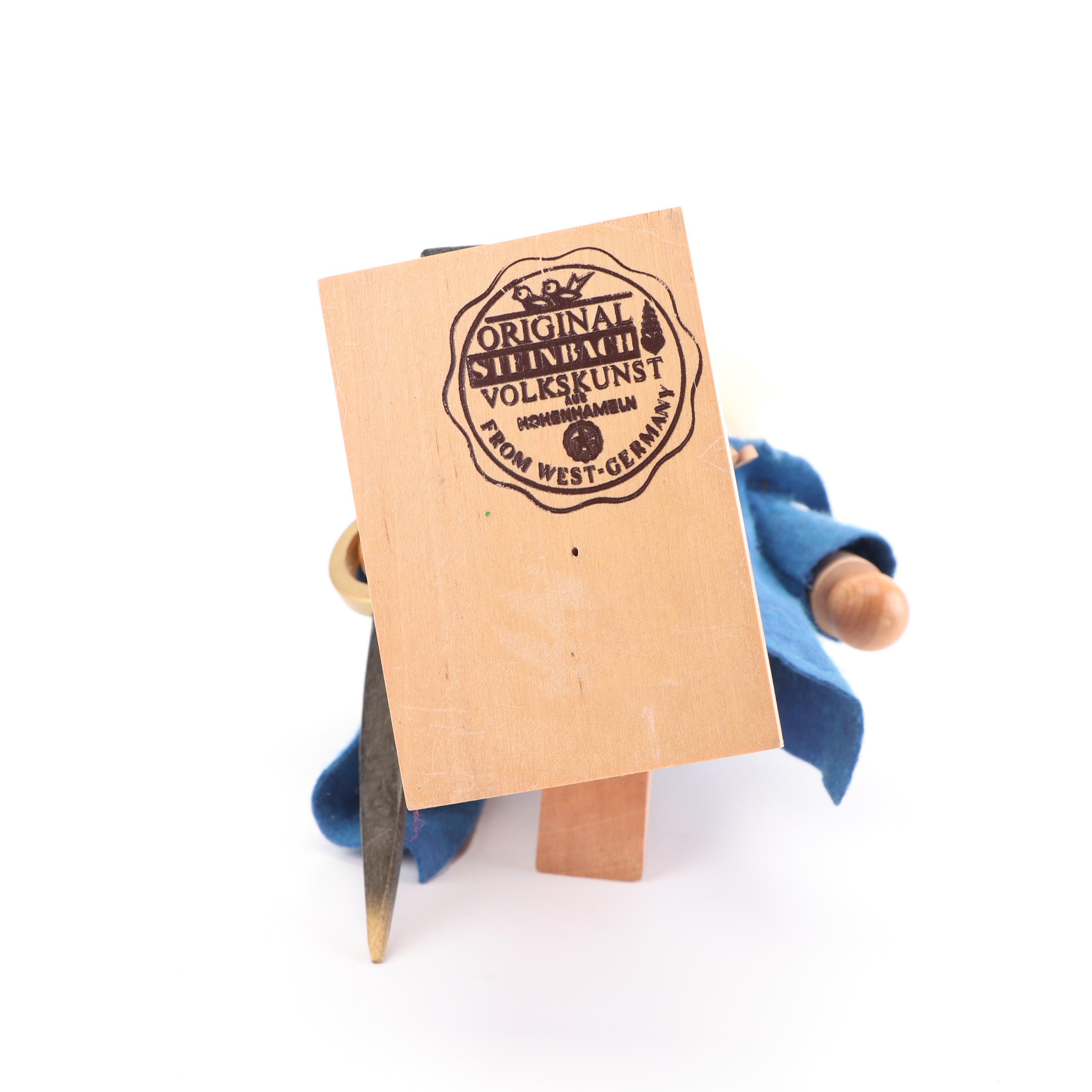 "Uncle Sam" Wooden Nutcracker by Steinbach Volkskunst, Late 20th Century