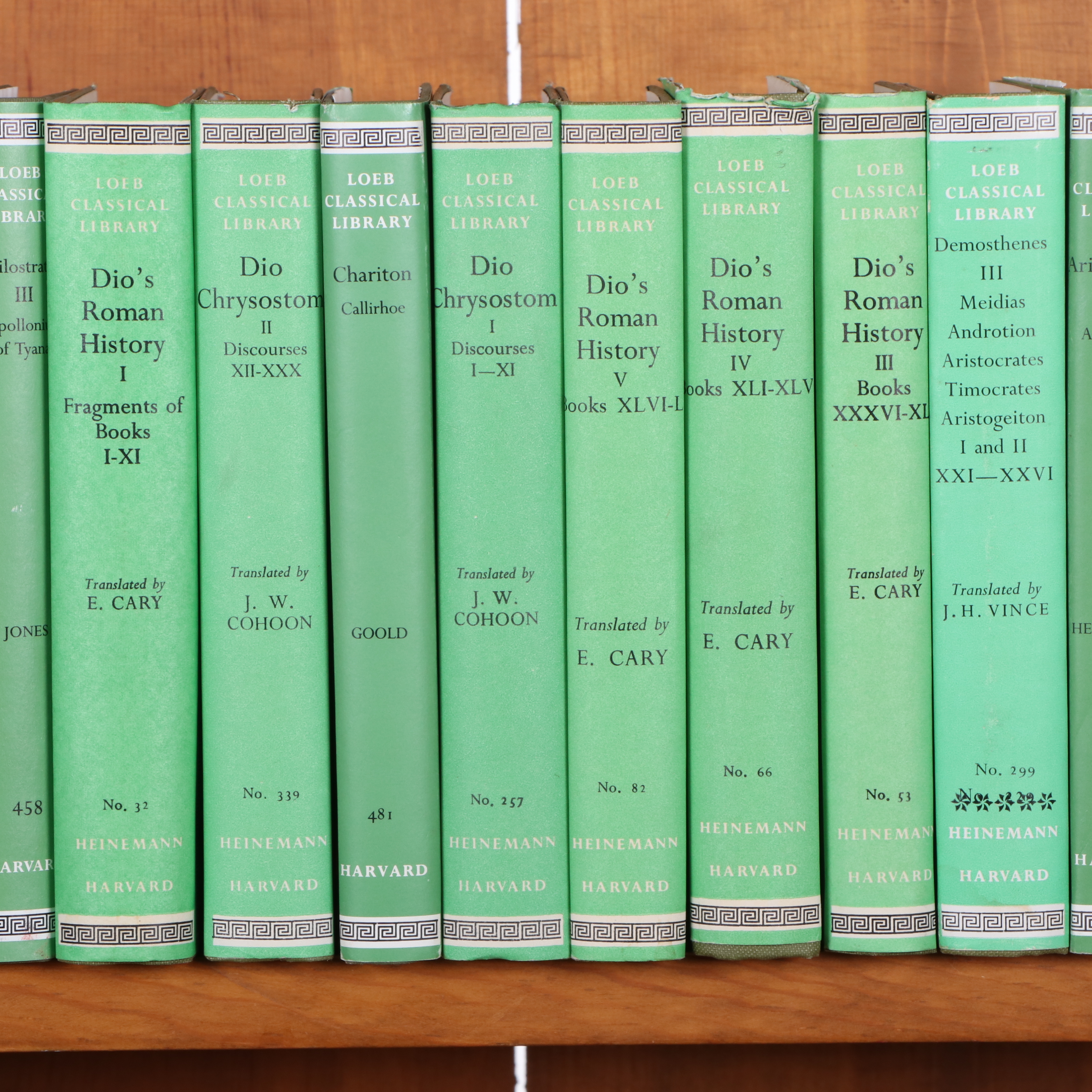 "The Loeb Classical Library", 20th Century