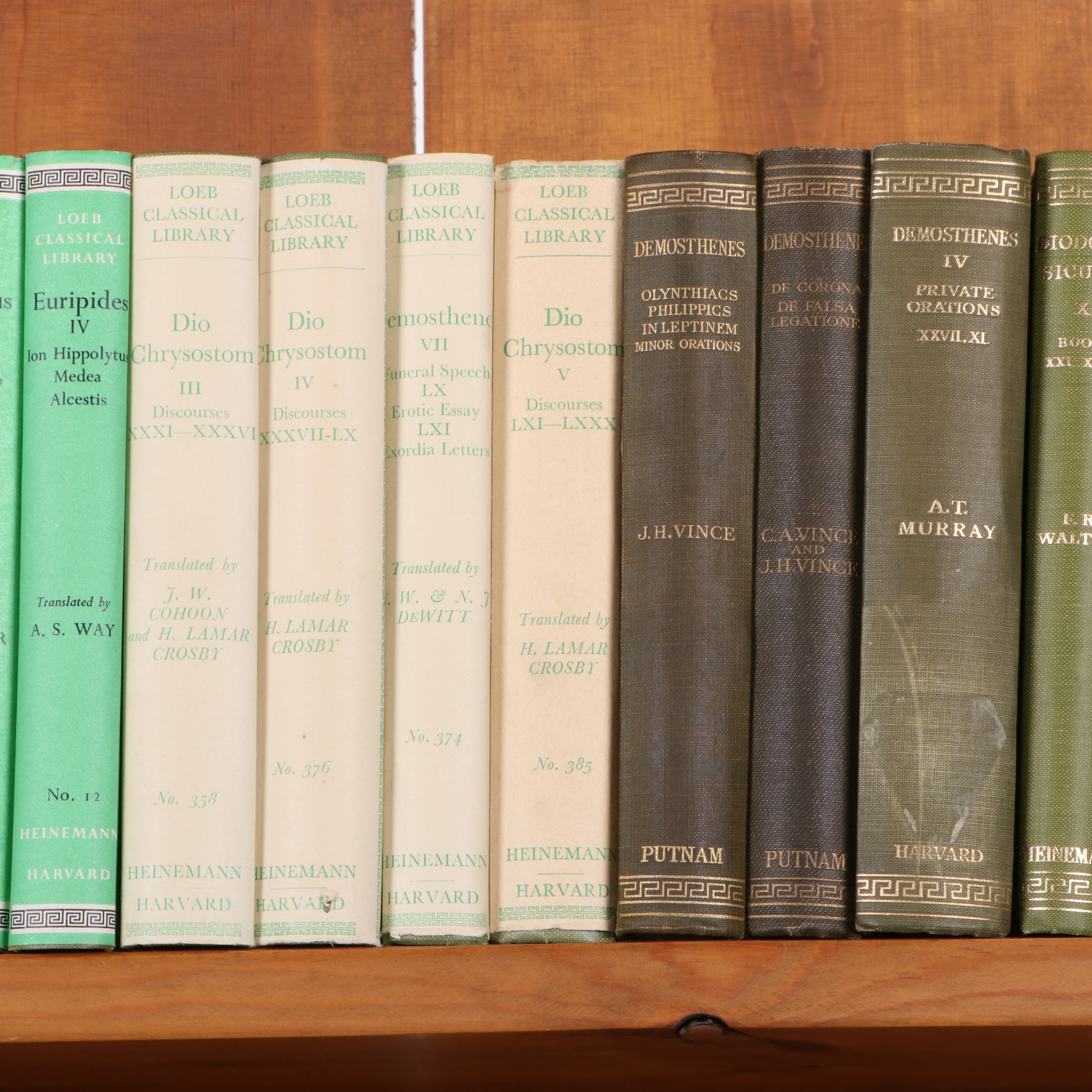 "The Loeb Classical Library", 20th Century
