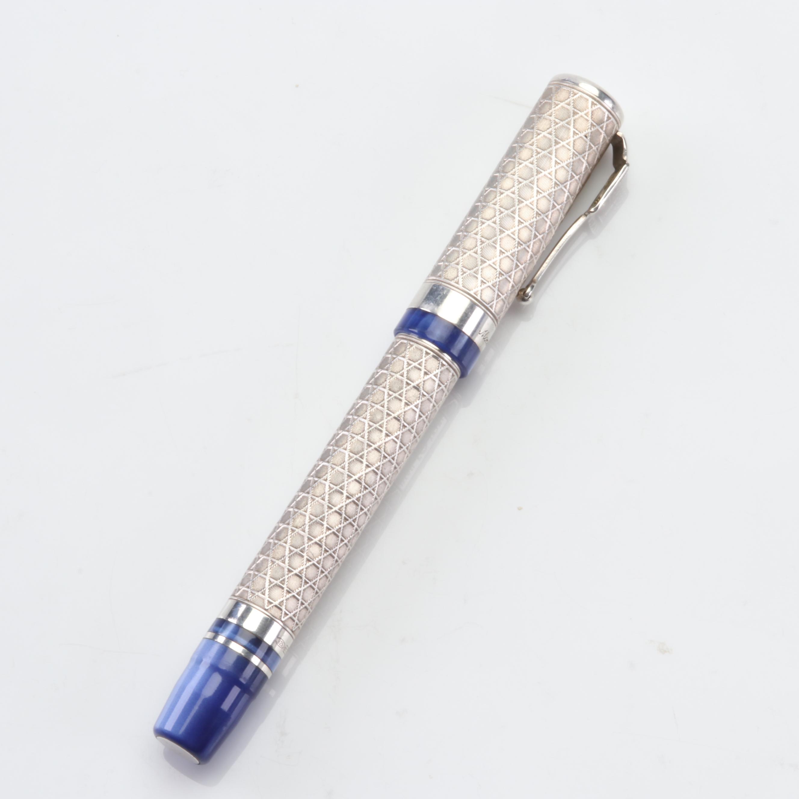 Montegrappa "Israel 50th Anniversary" Limited Edition Sterling Rollerball Pen