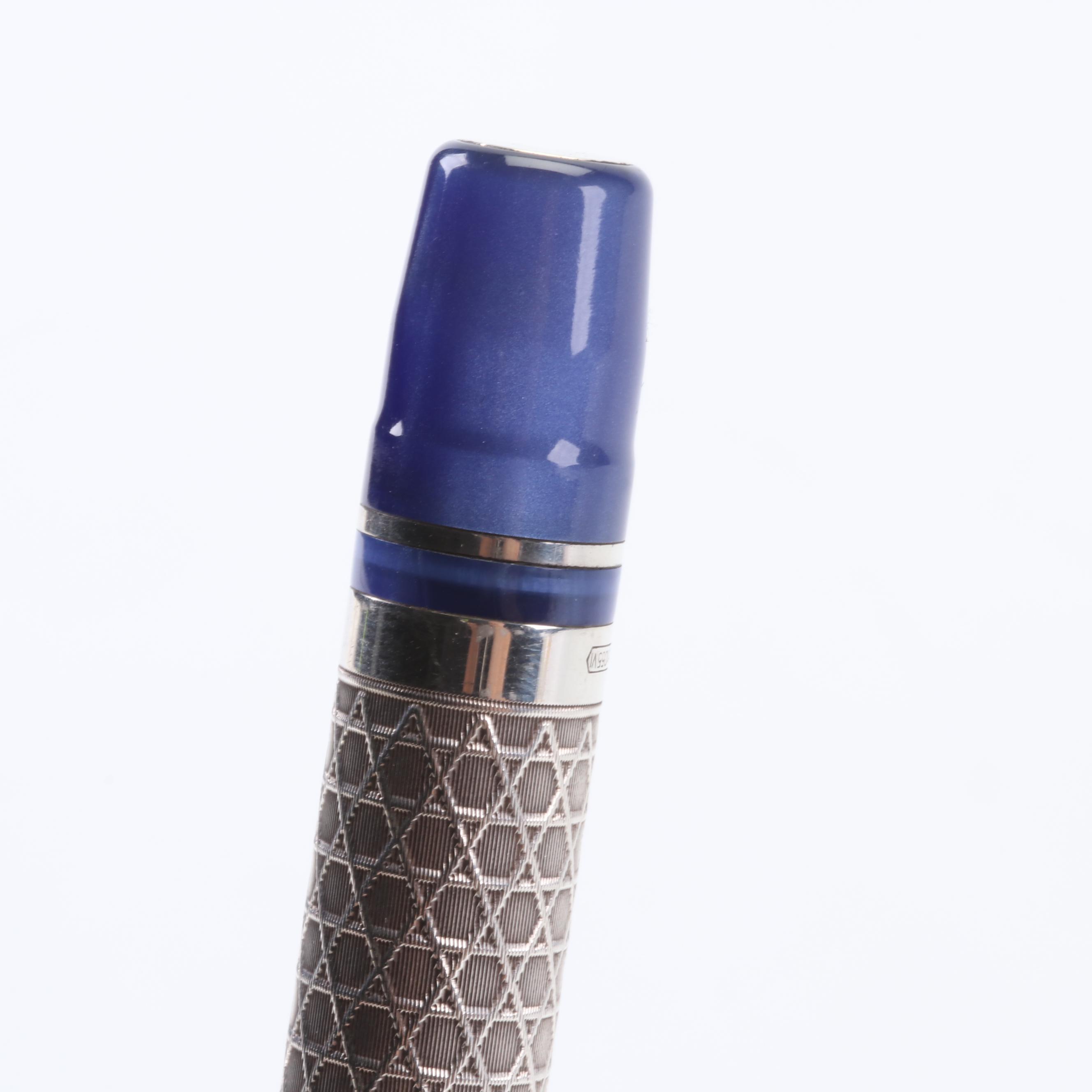 Montegrappa "Israel 50th Anniversary" Limited Edition Sterling Rollerball Pen