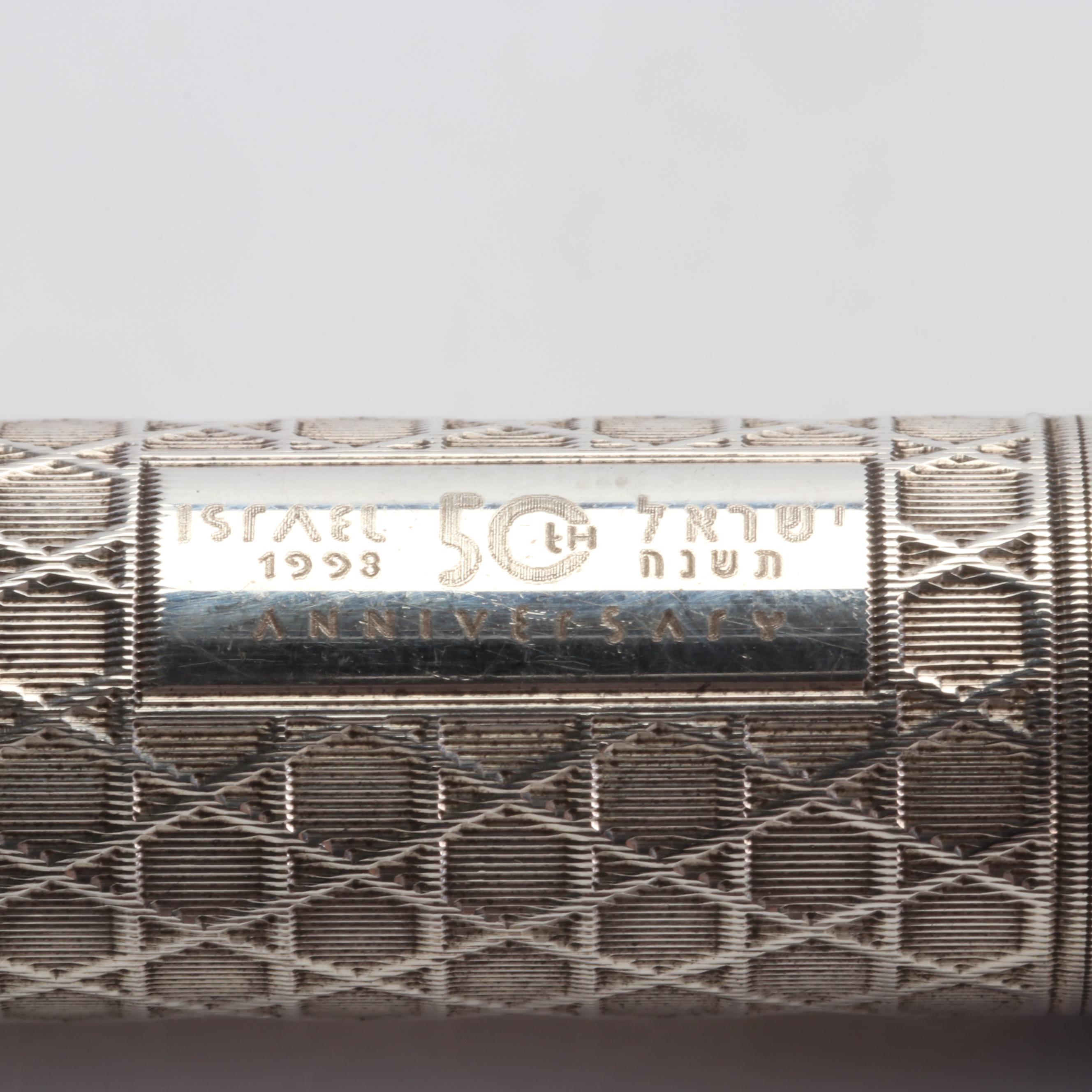 Montegrappa "Israel 50th Anniversary" Limited Edition Sterling Rollerball Pen