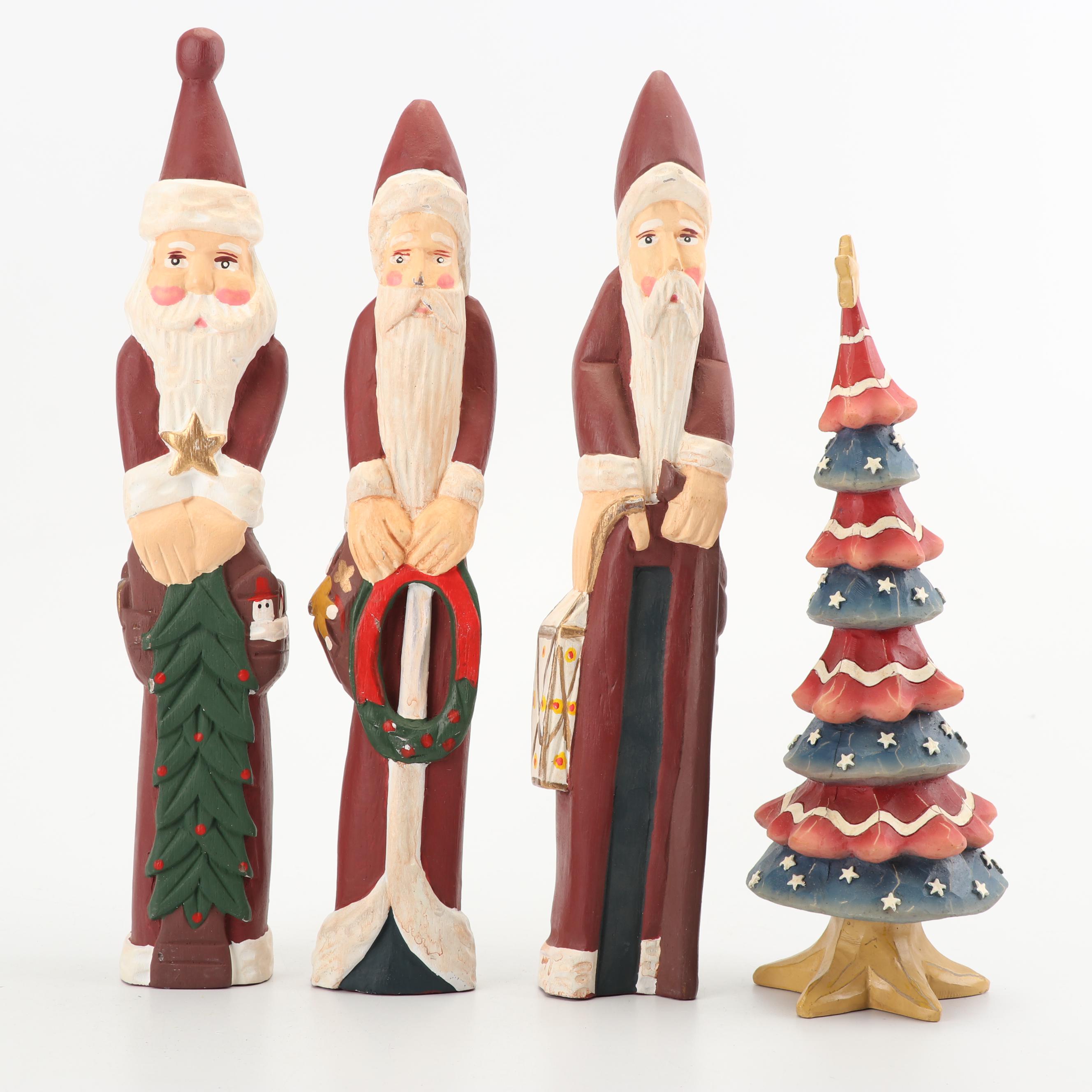 Christmas Wall Décor with Hand-Painted Glass Ornament