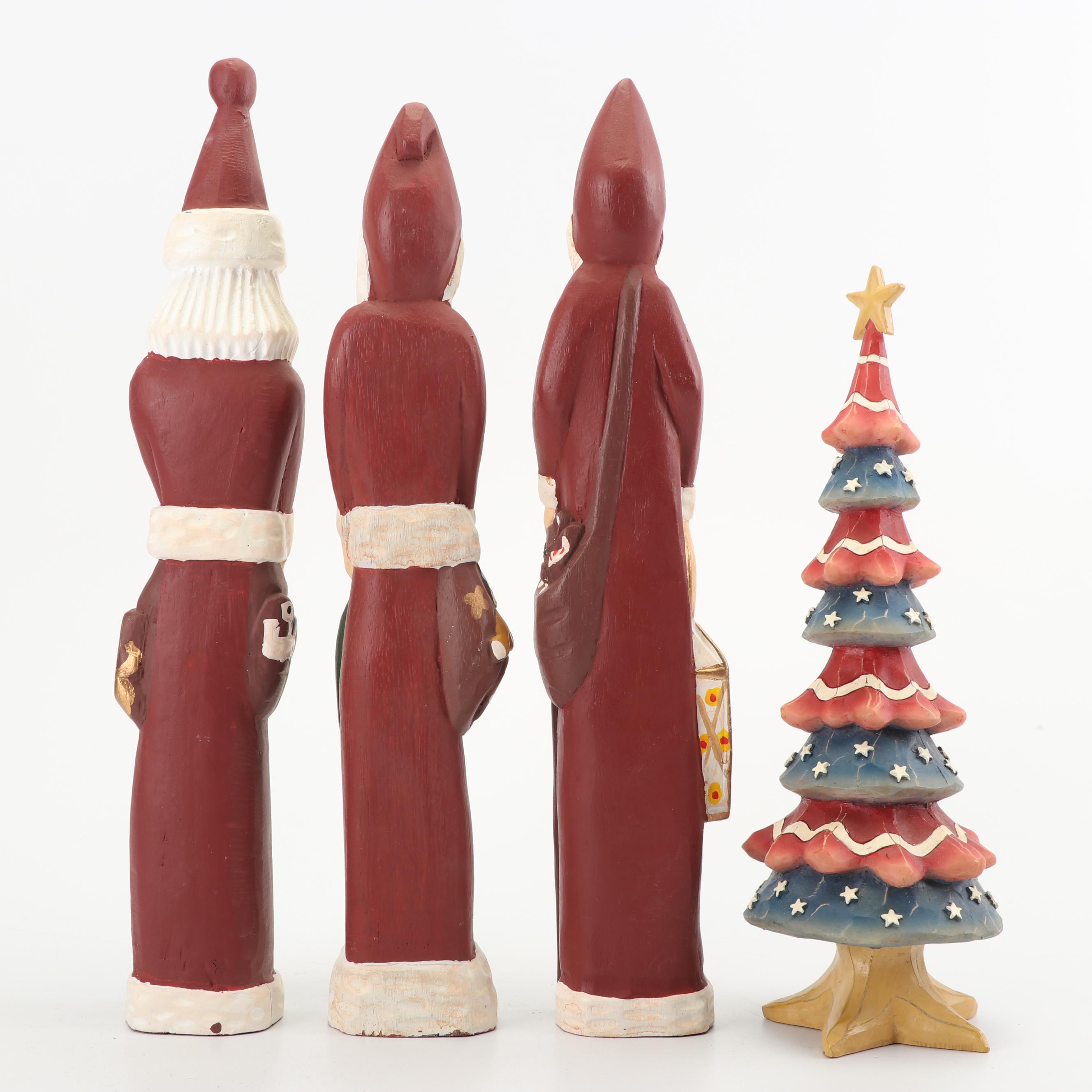 Christmas Wall Décor with Hand-Painted Glass Ornament