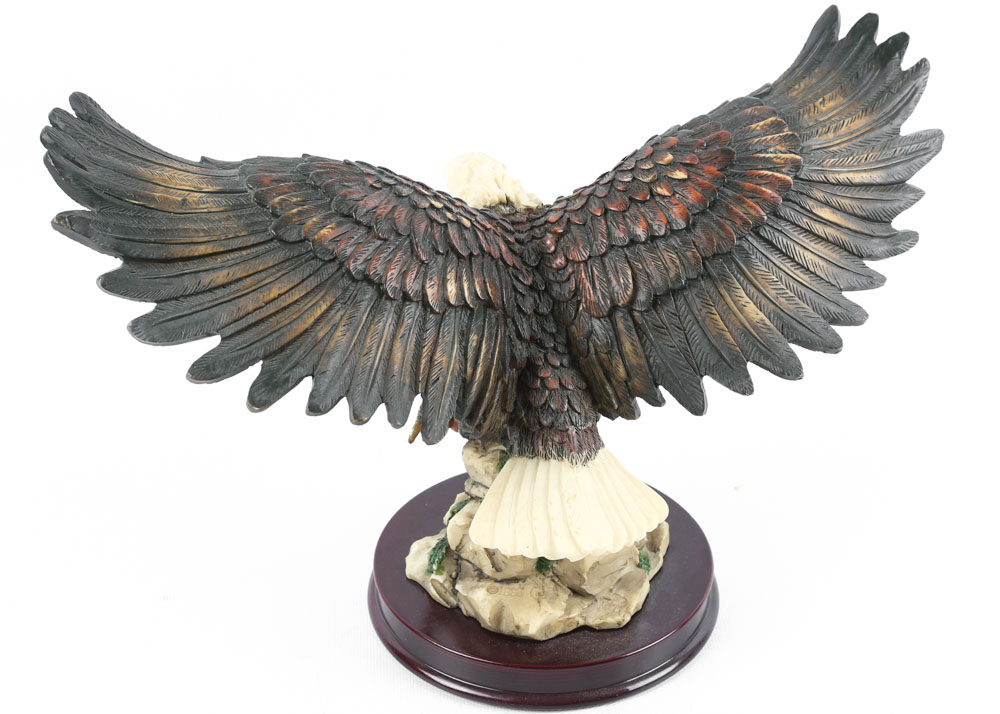 Brass and Resin Eagle Sculptures Including The Natalia Collection