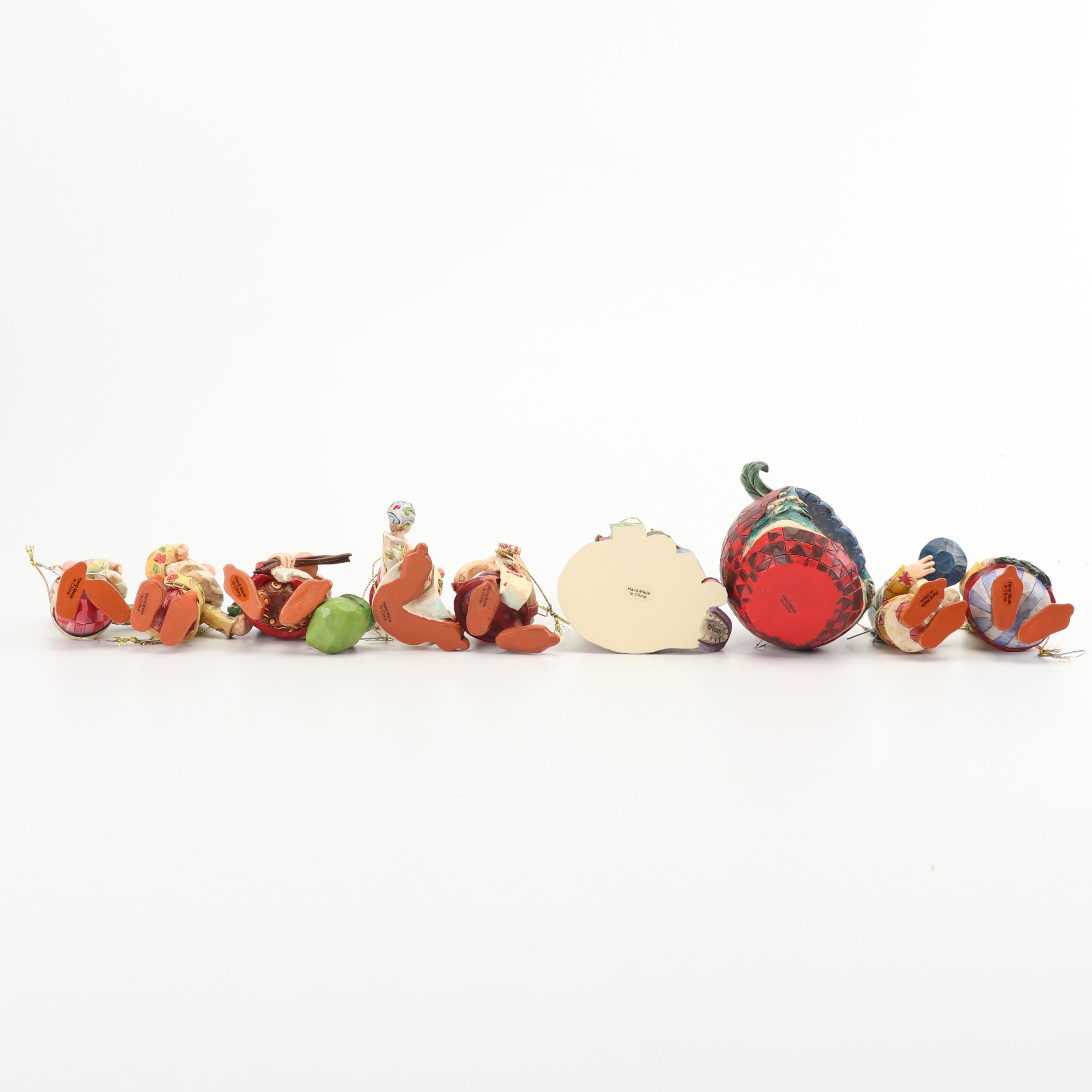 Disney Holiday Ornament Sets Featuring Christopher Radko