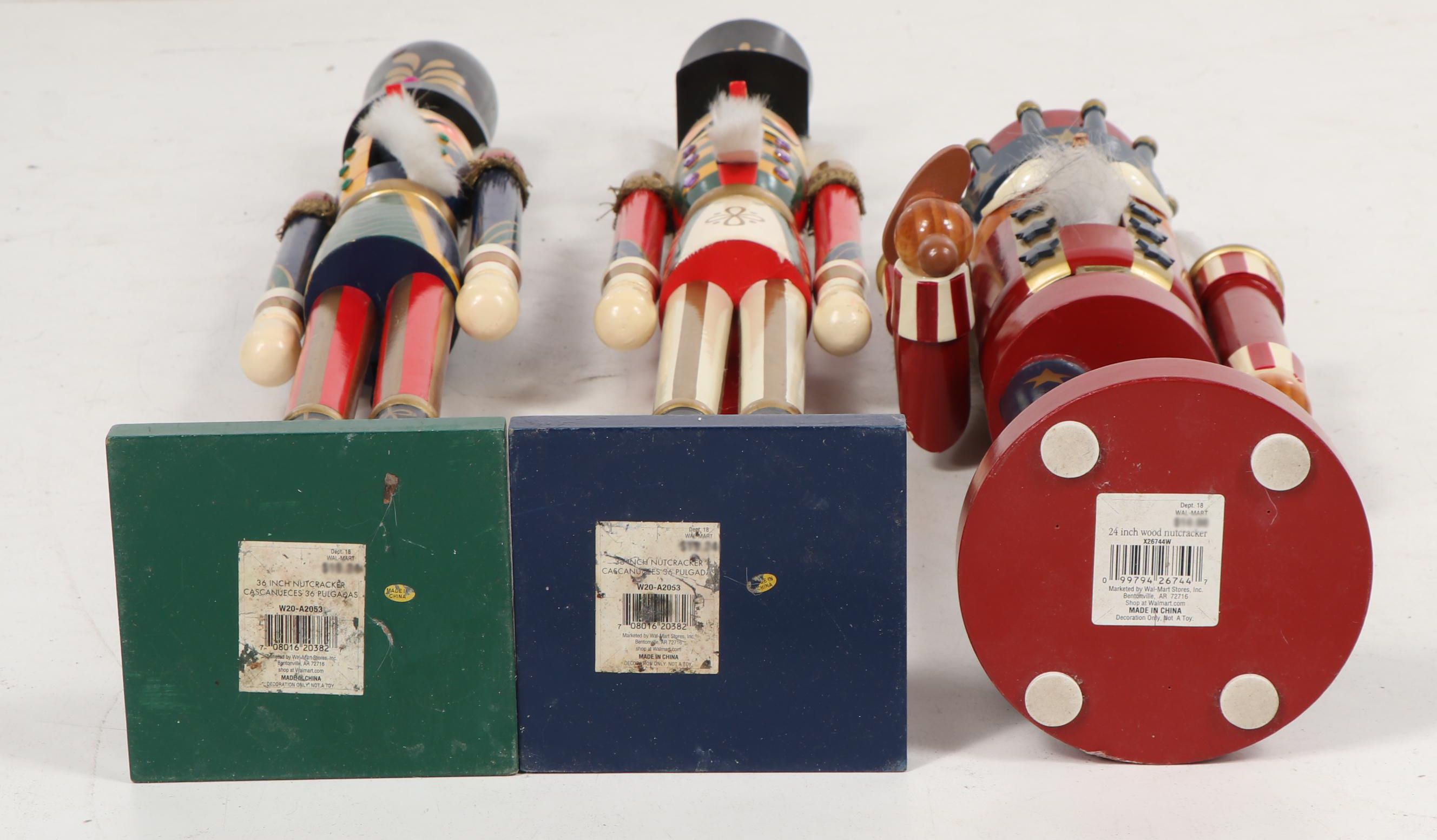 Painted Wood Nutcrackers