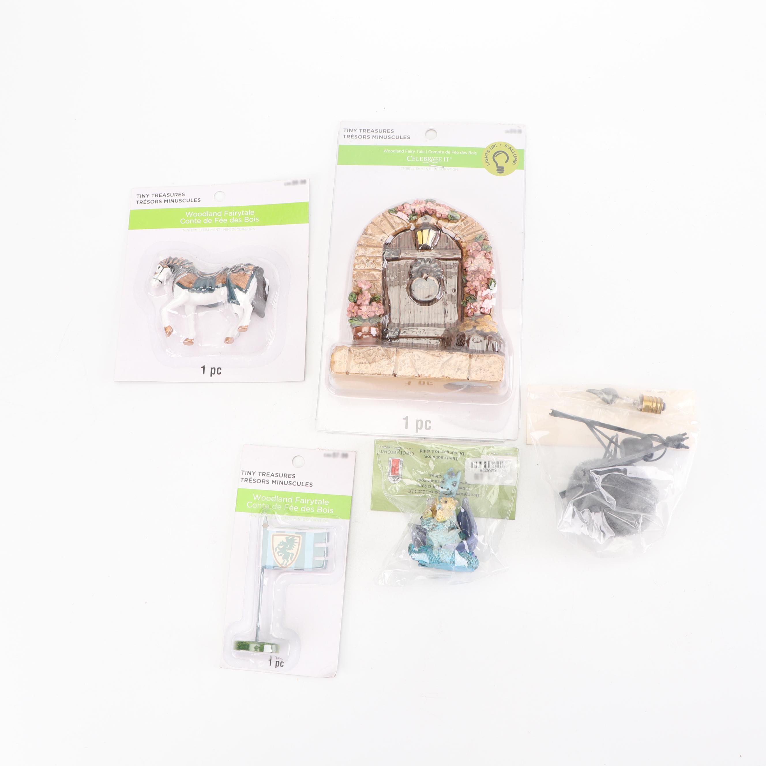 Tiny Treasures "Woodland Fairy Tale" Figurines, 21st Century