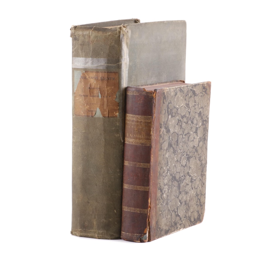 Greek Lexical Encyclopedias in Greek and Latin, 19th Century