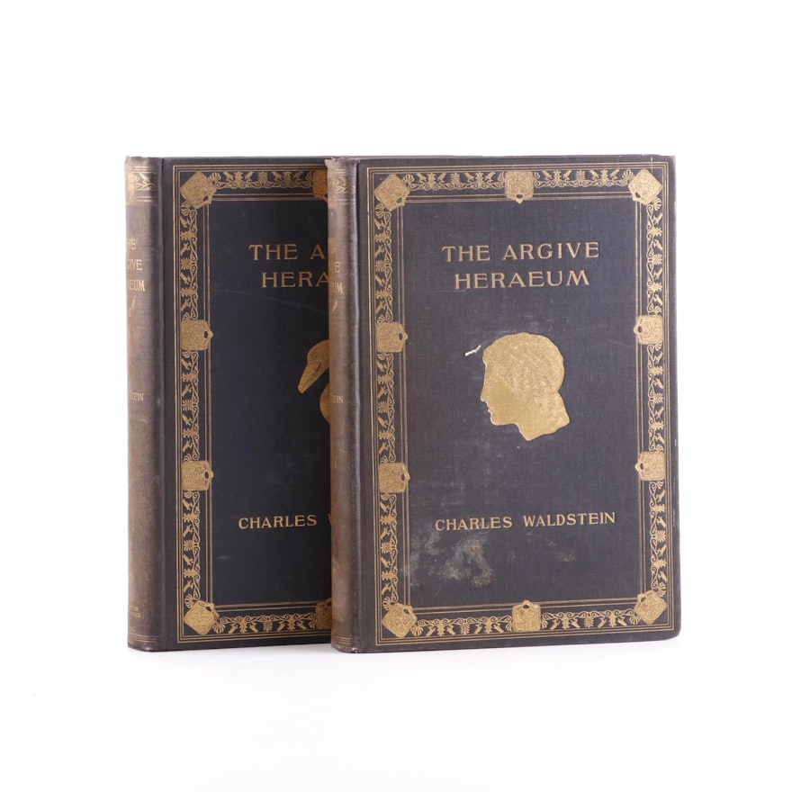 "The Argive Heraeum" by Charles Waldstein in Two Volumes, 1900s