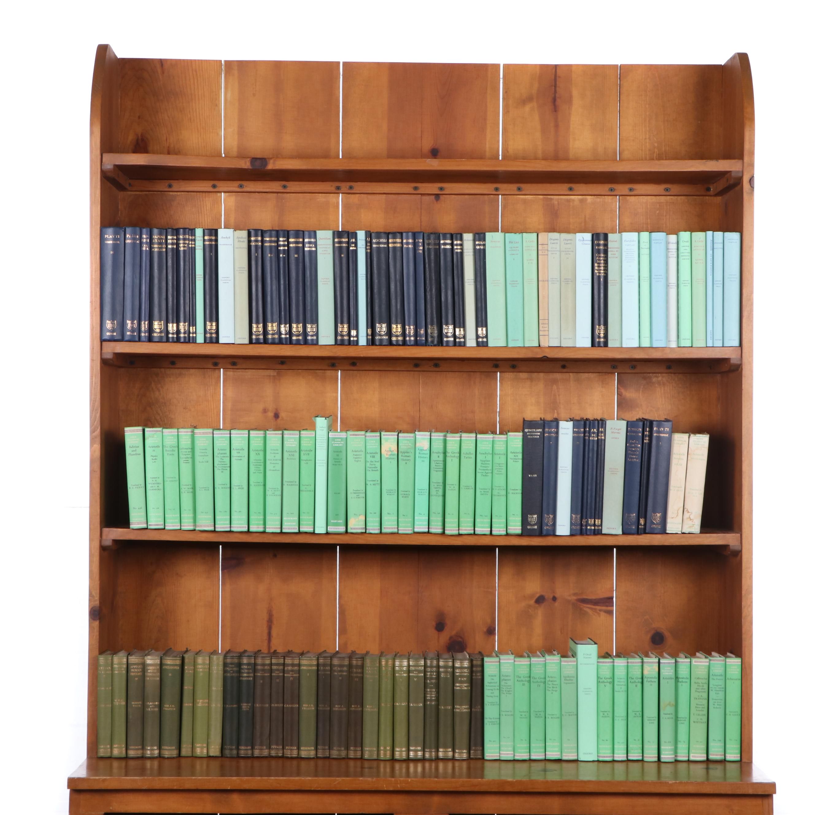 Loeb Classical Library Books and Oxford Classical Texts in Latin