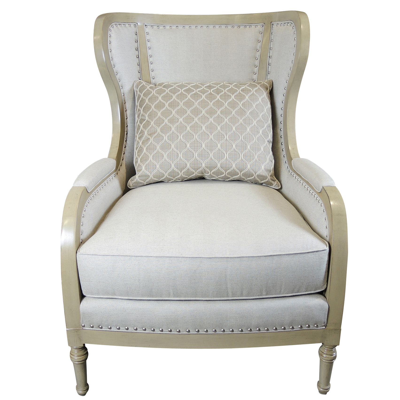 "Licari" Wingback Chair by Taylor King Furniture