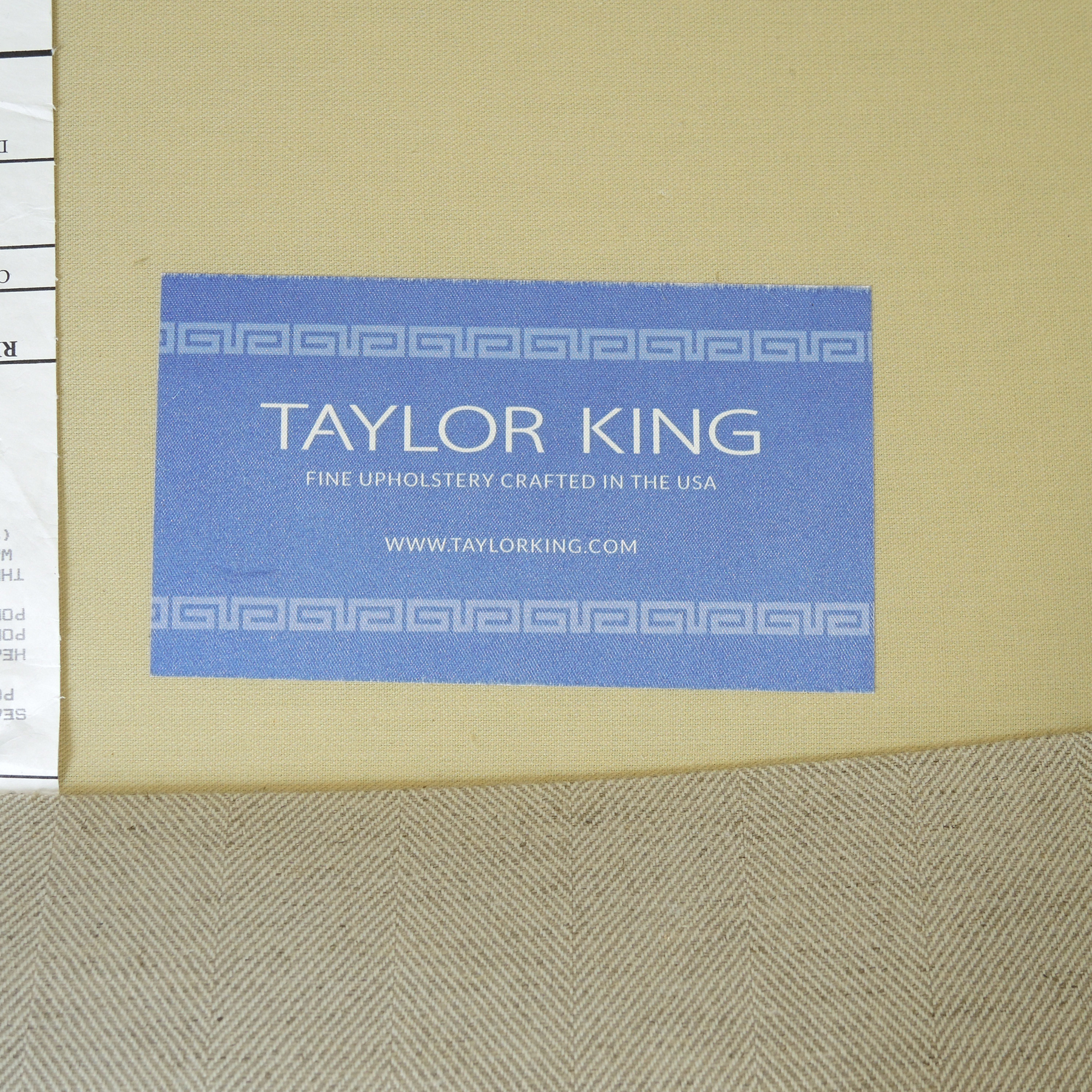 "Licari" Wingback Chair by Taylor King Furniture