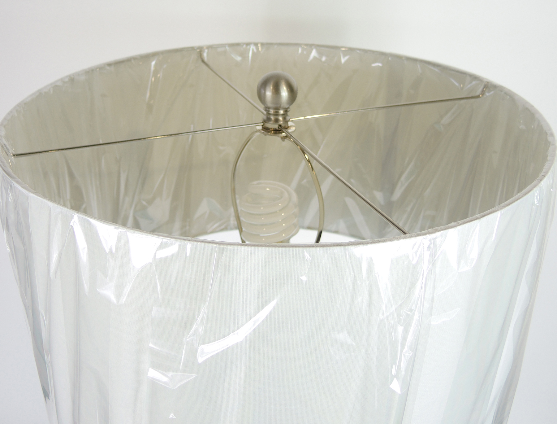 Uttermost "Vescovato Water Glass" Table Lamp Designed by Jim Parsons