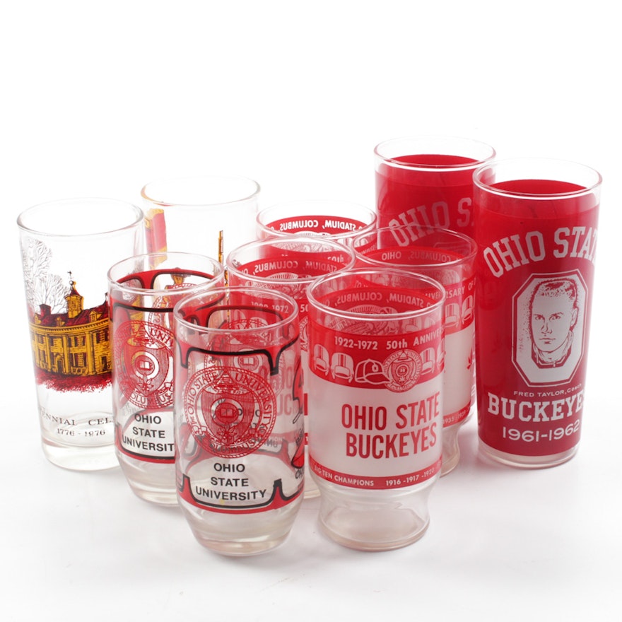 Ohio State University and American Bicentennial Commemorative Cups