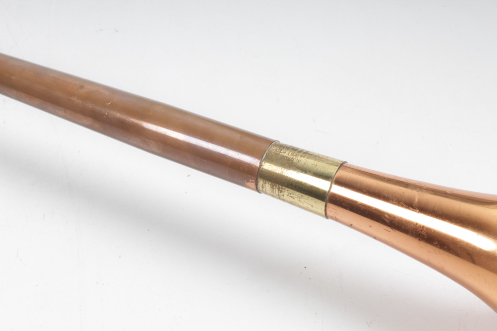 Copper and Brass Herald Trumpet