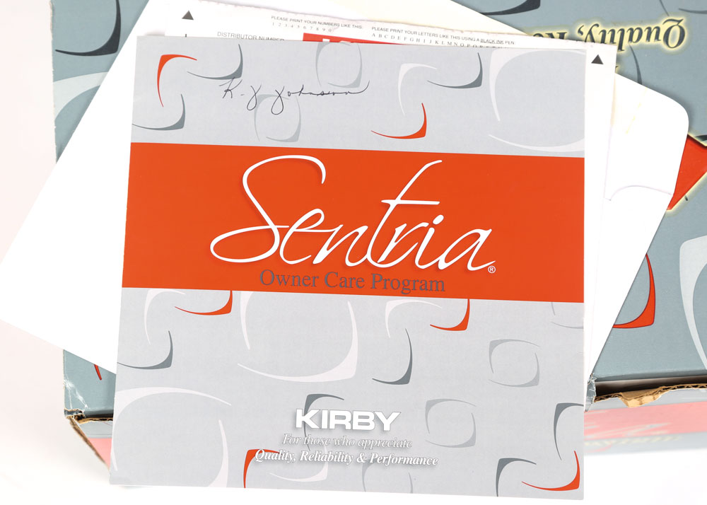 Kirby Sentria Vacuum Cleaner, Accessories and Carpet Shampoo System
