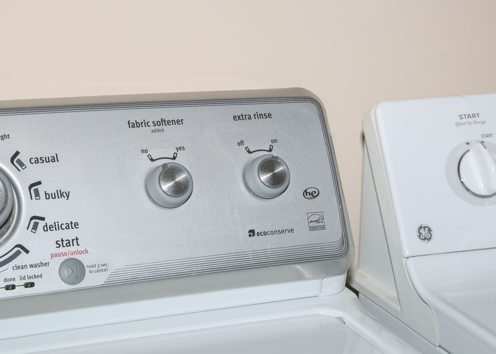 Maytag "Centennial" Washing Machine and GE Dryer