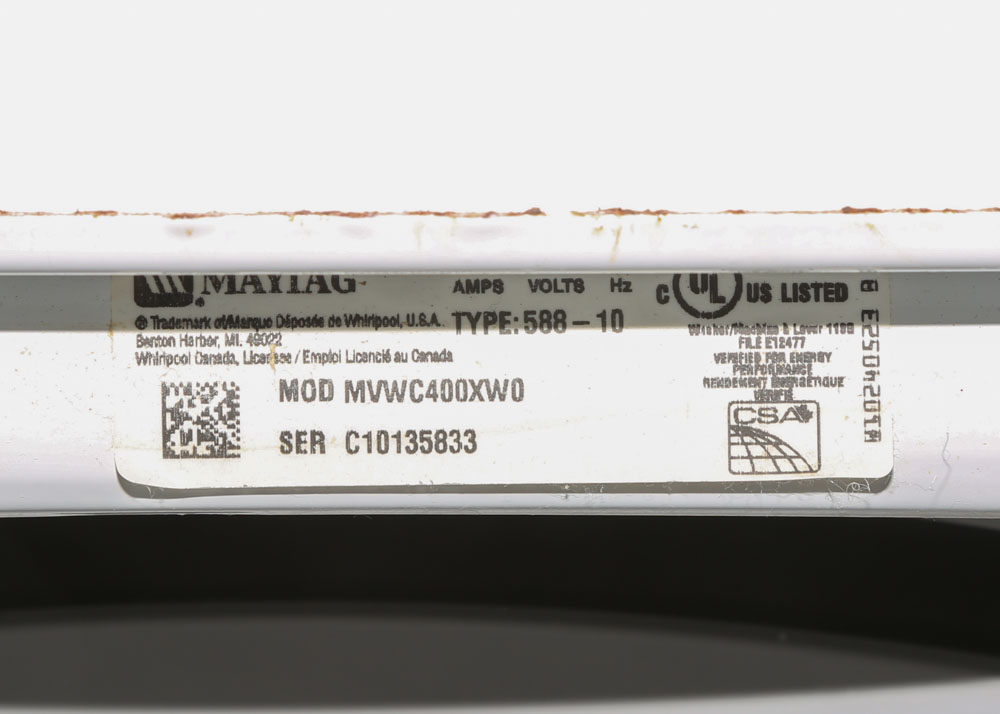 Maytag "Centennial" Washing Machine and GE Dryer