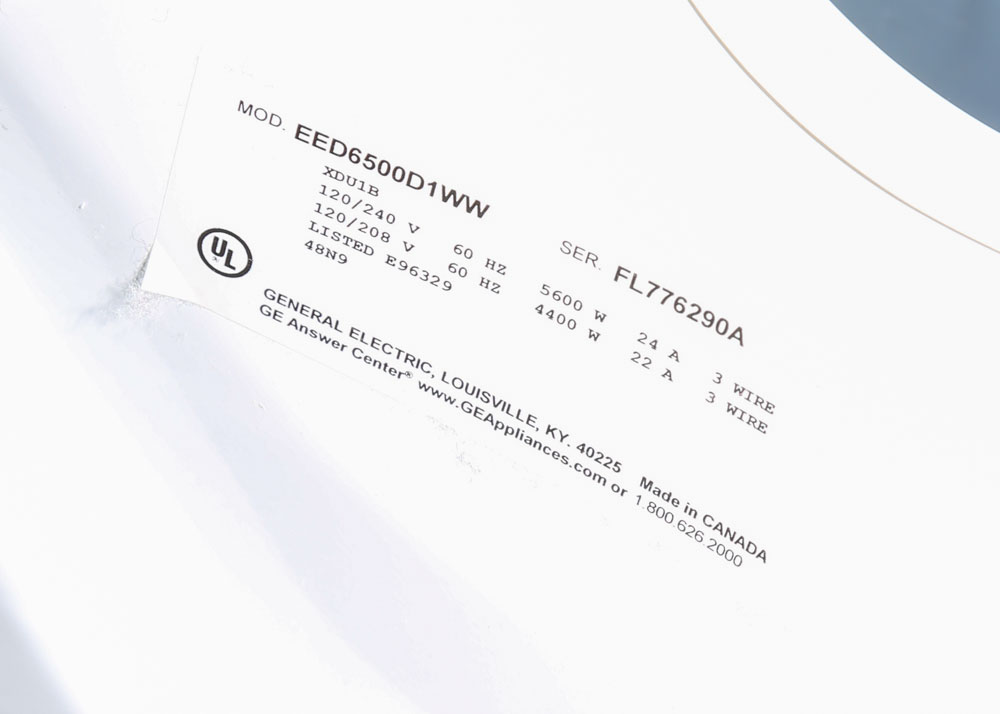 Maytag "Centennial" Washing Machine and GE Dryer