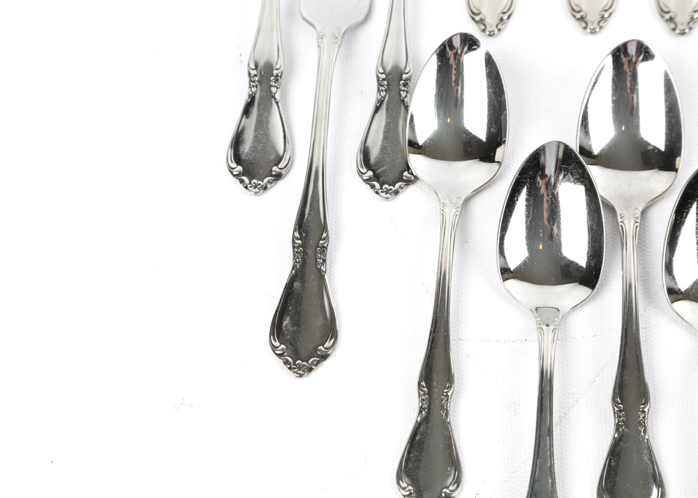 Oneida Ltd. "Chatelaine" Stainless Steel Flatware