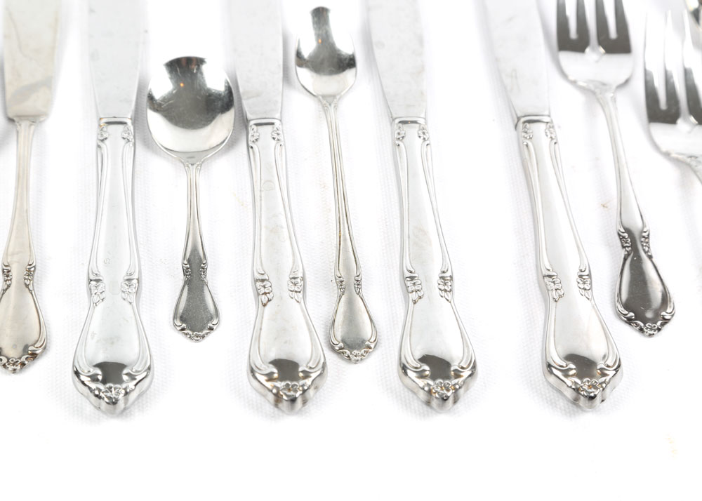 Oneida Ltd. "Chatelaine" Stainless Steel Flatware